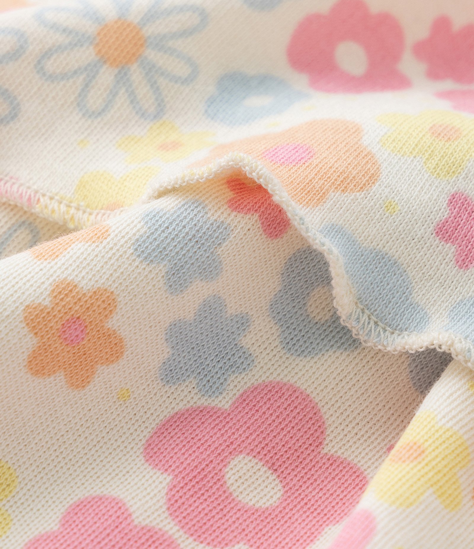 Conjunto Infantil com Estampa Floral - Tam 0 a 18 meses Multicores 6