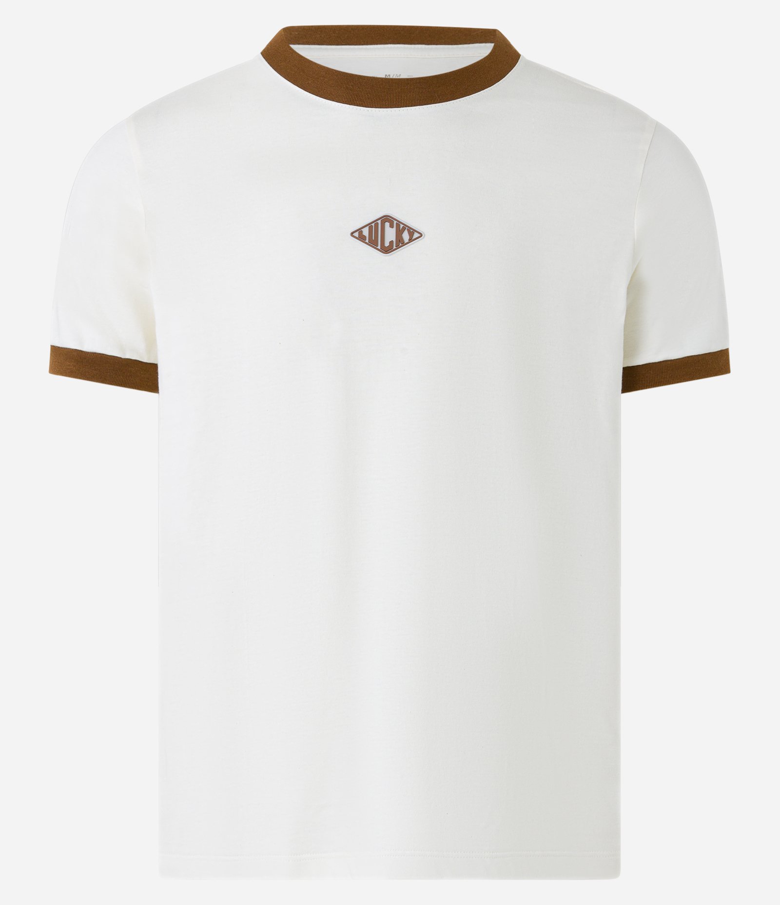 Camiseta Baby Tee em Algodão com Etiqueta Emborrachada Branco 5