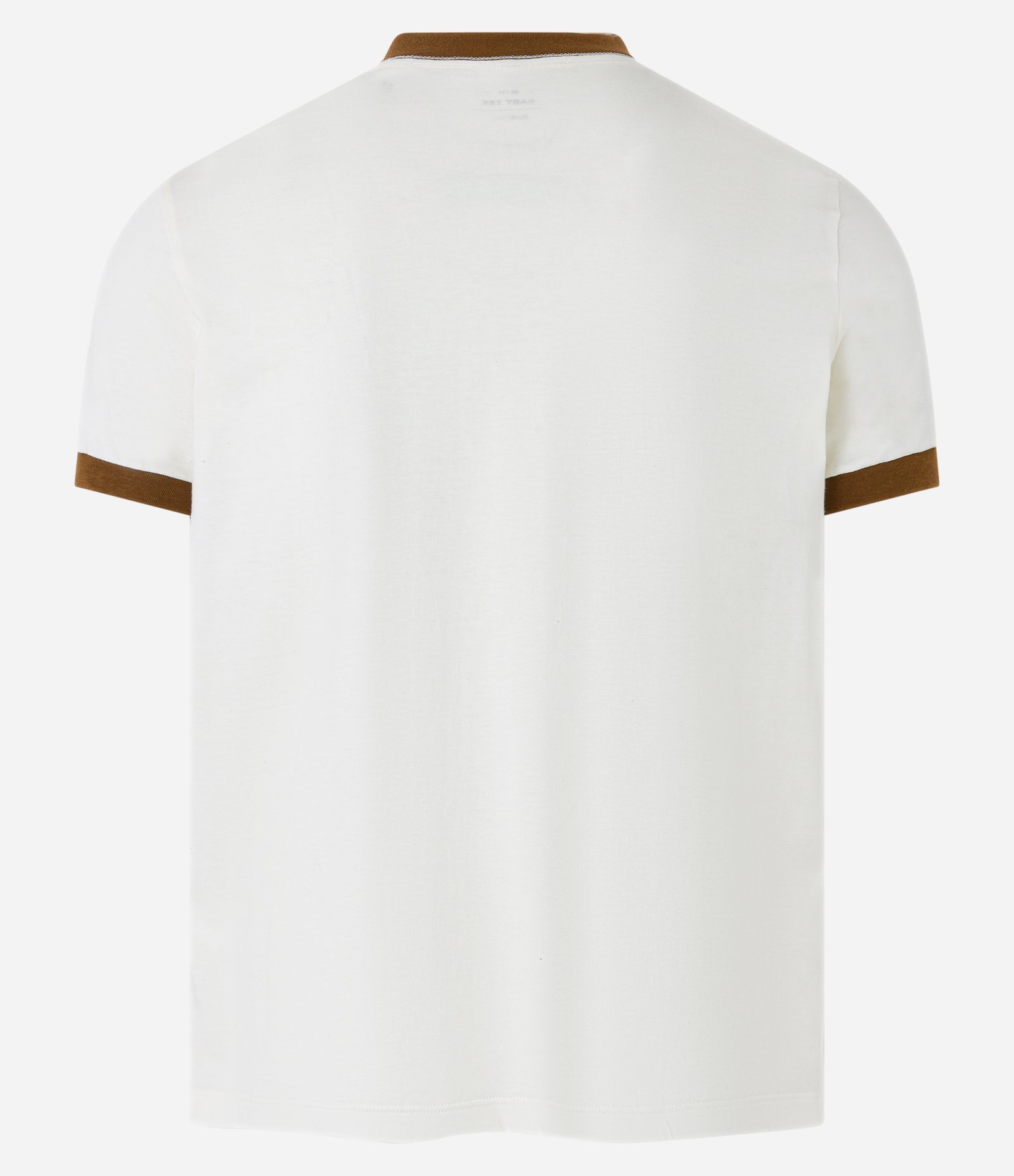 Camiseta Baby Tee em Algodão com Etiqueta Emborrachada Branco 7