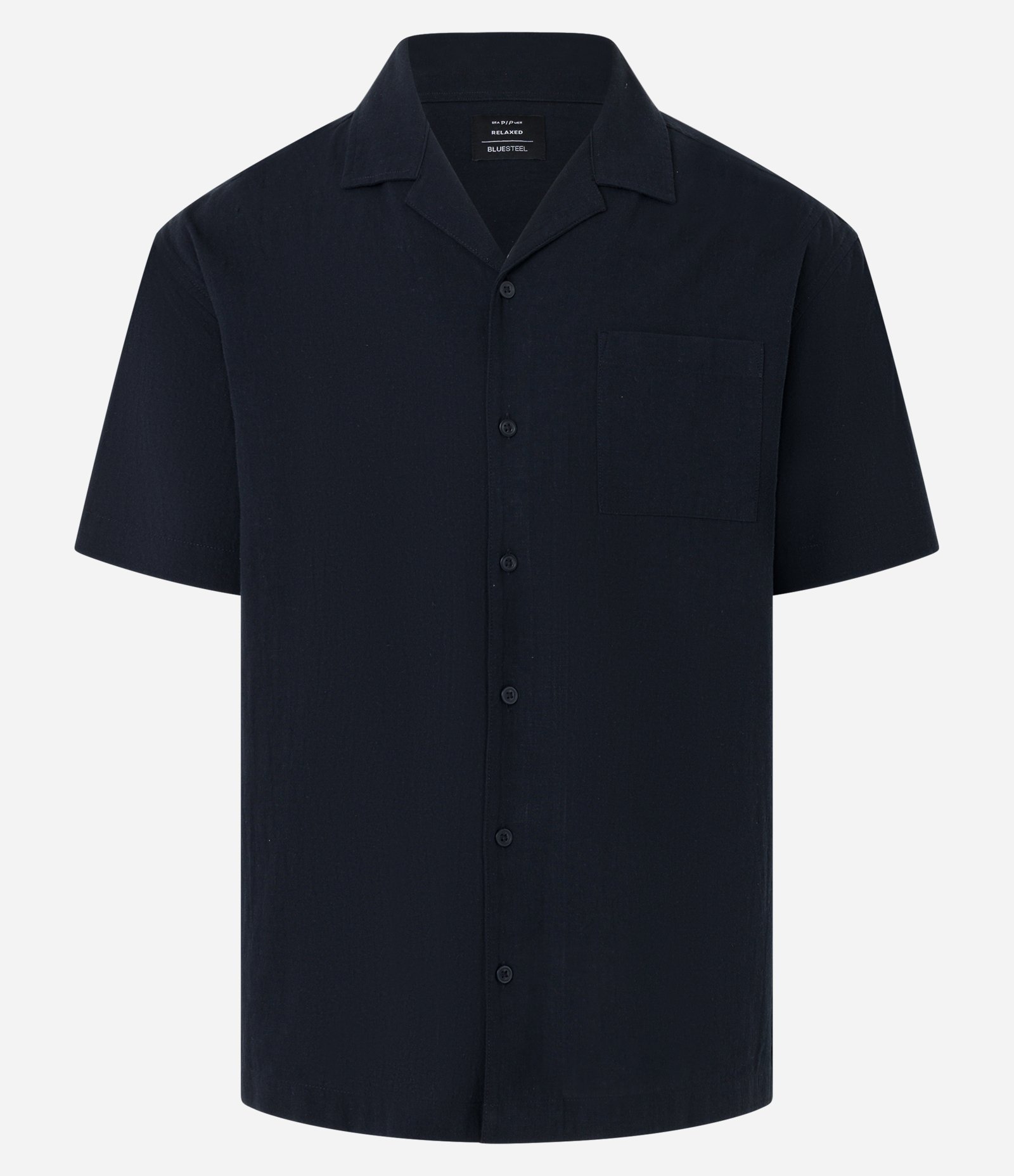 Camisa Relaxed em Tricoline com Textura Bowling 6