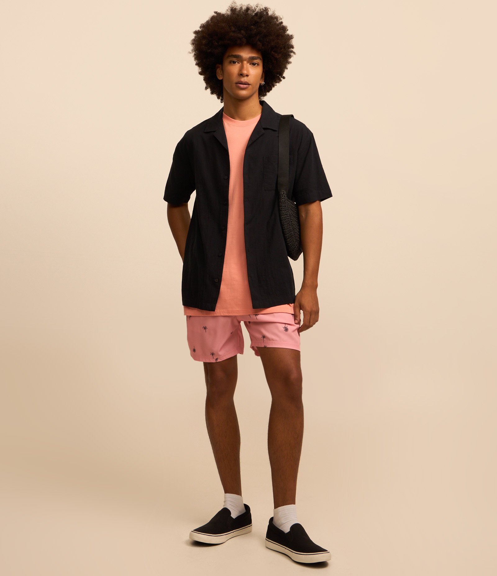 Camisa Relaxed em Tricoline com Textura Bowling 2