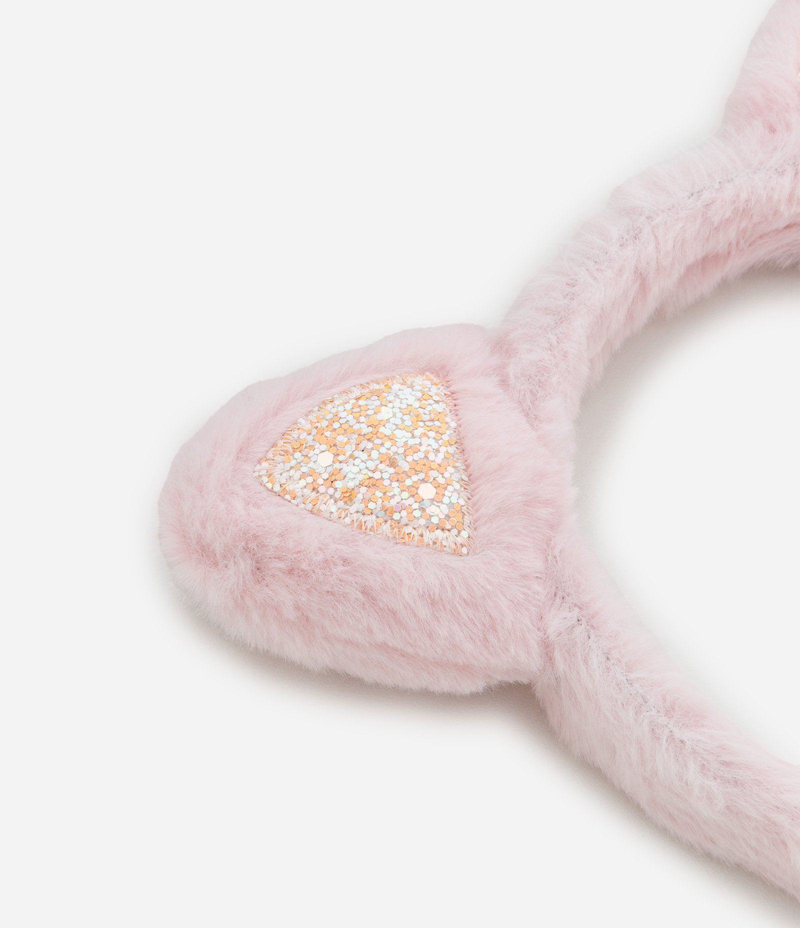 Tiara Infantil Apeluciada com Orelhinhas de Gatinha - Tam U Rosa 6