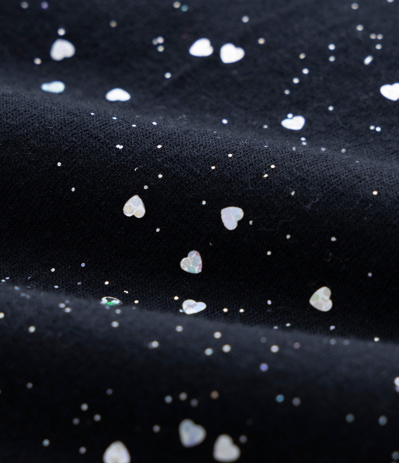 Calça Legging Infantil com Glitter - Tam 5 a 14 Anos Preto 3