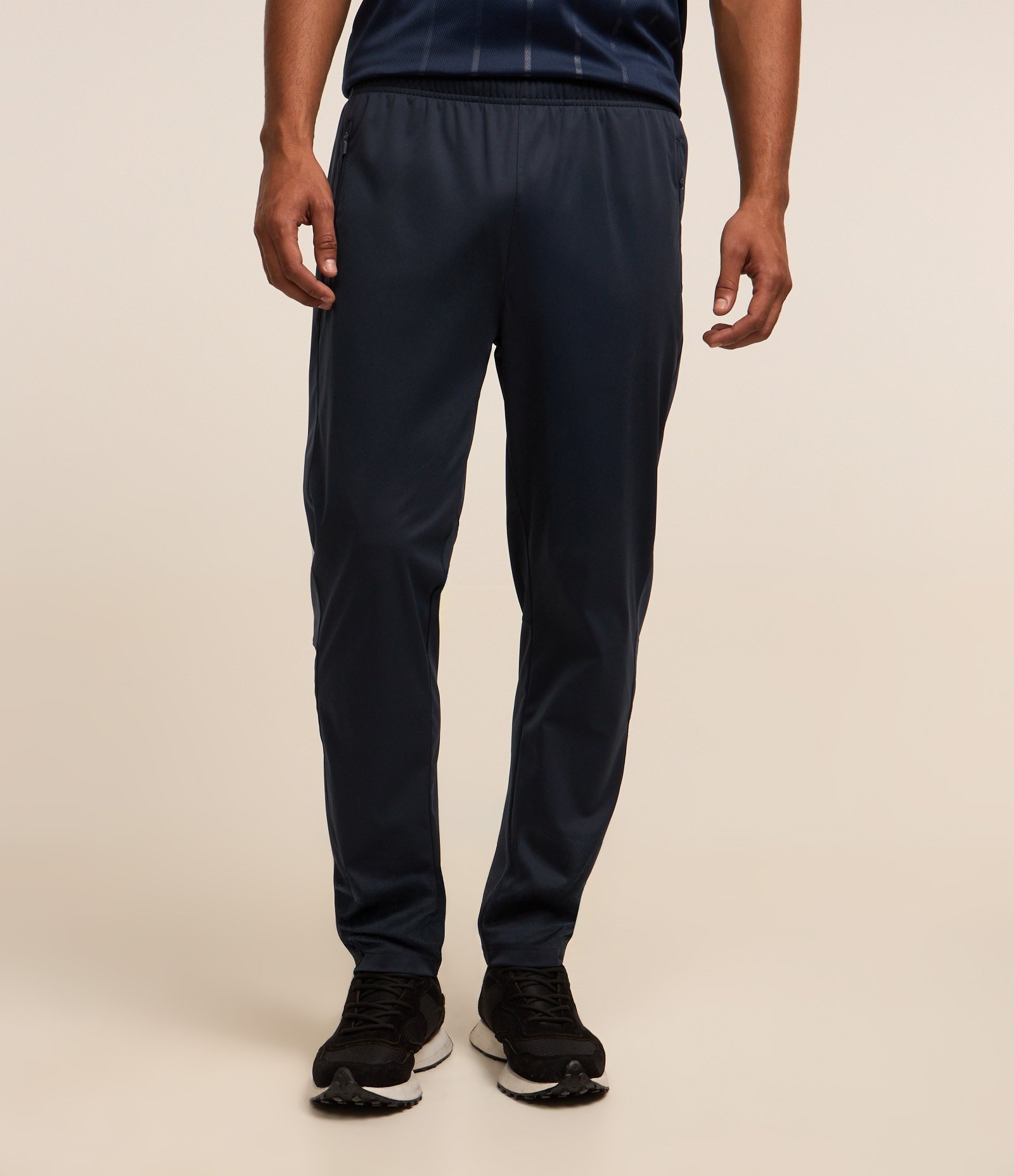 Calça Esportiva Futebol com Cós Elástico Azul Marinho 2