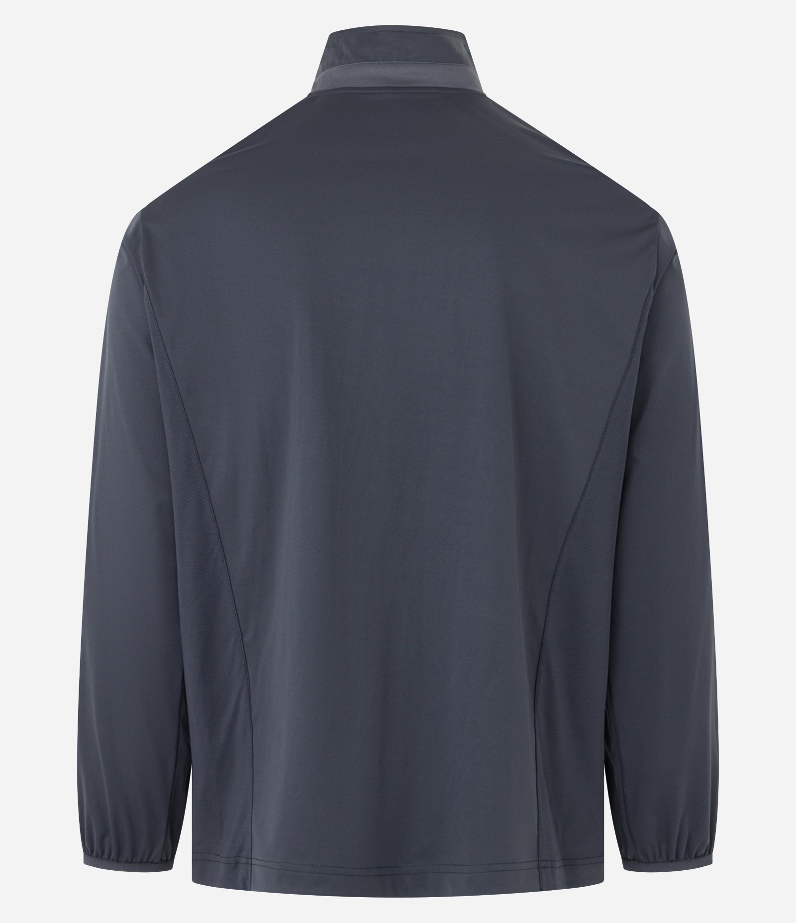 Blusão Esportivo Futebol em Helanca com Fechamento Frontal Cinza 7