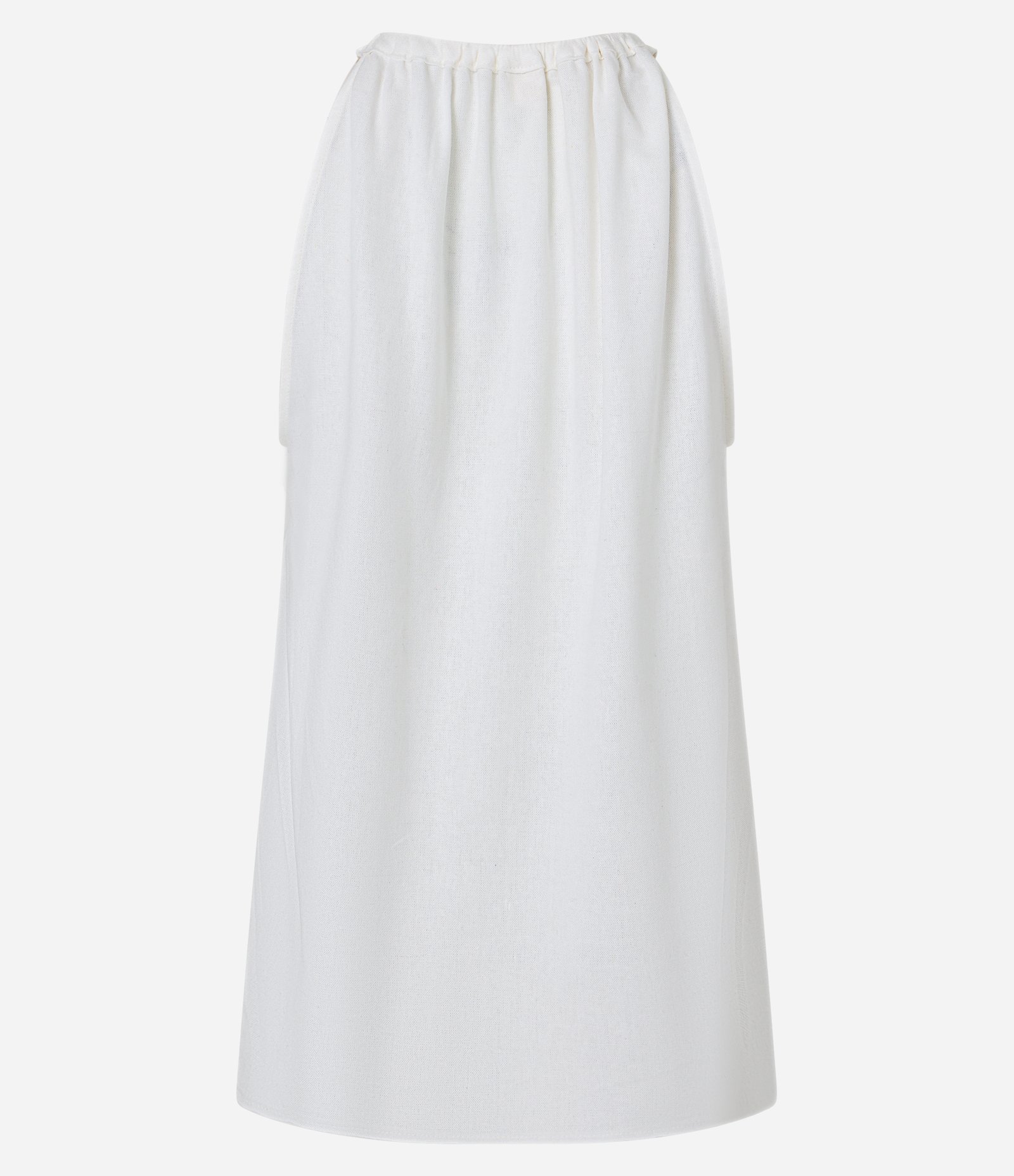 Blusa Regata em Viscolinho Gola com Abertura Franzida e Botão Branco 6