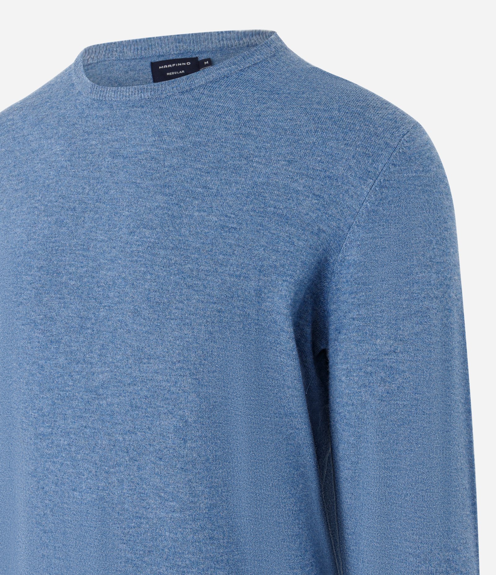 Suéter Básico em Efeito Tricô com Acabamento Canelado 7