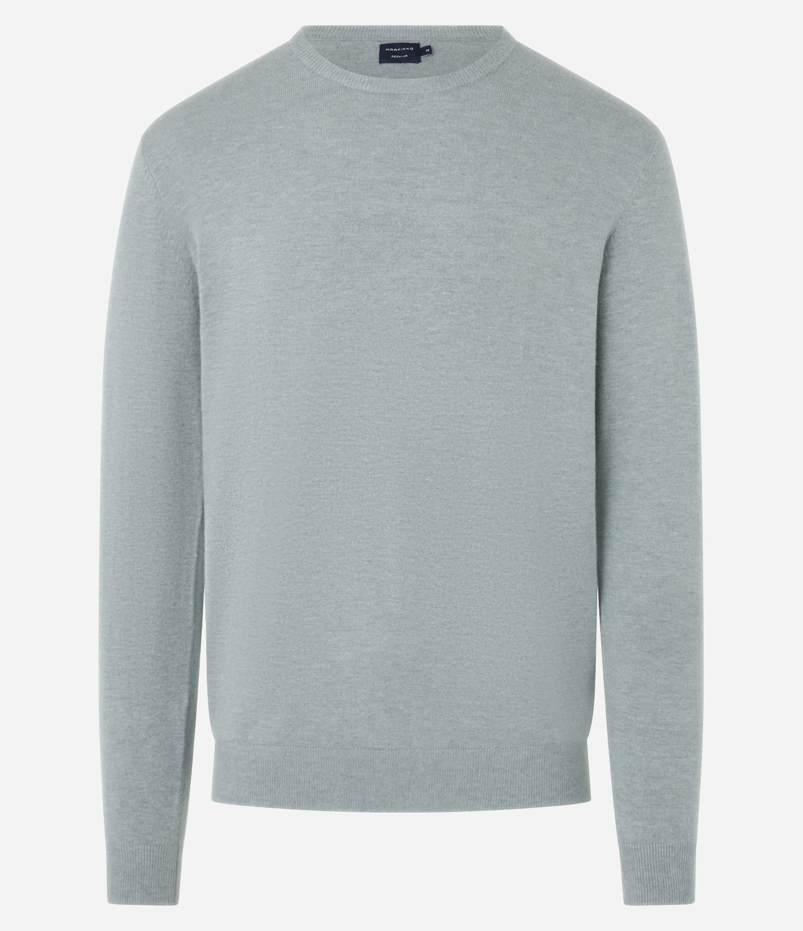 Suéter Básico em Efeito Tricô com Acabamento Canelado 6