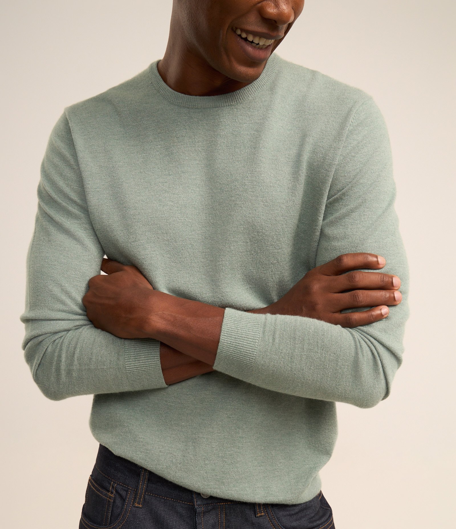 Suéter Básico em Efeito Tricô com Acabamento Canelado 4