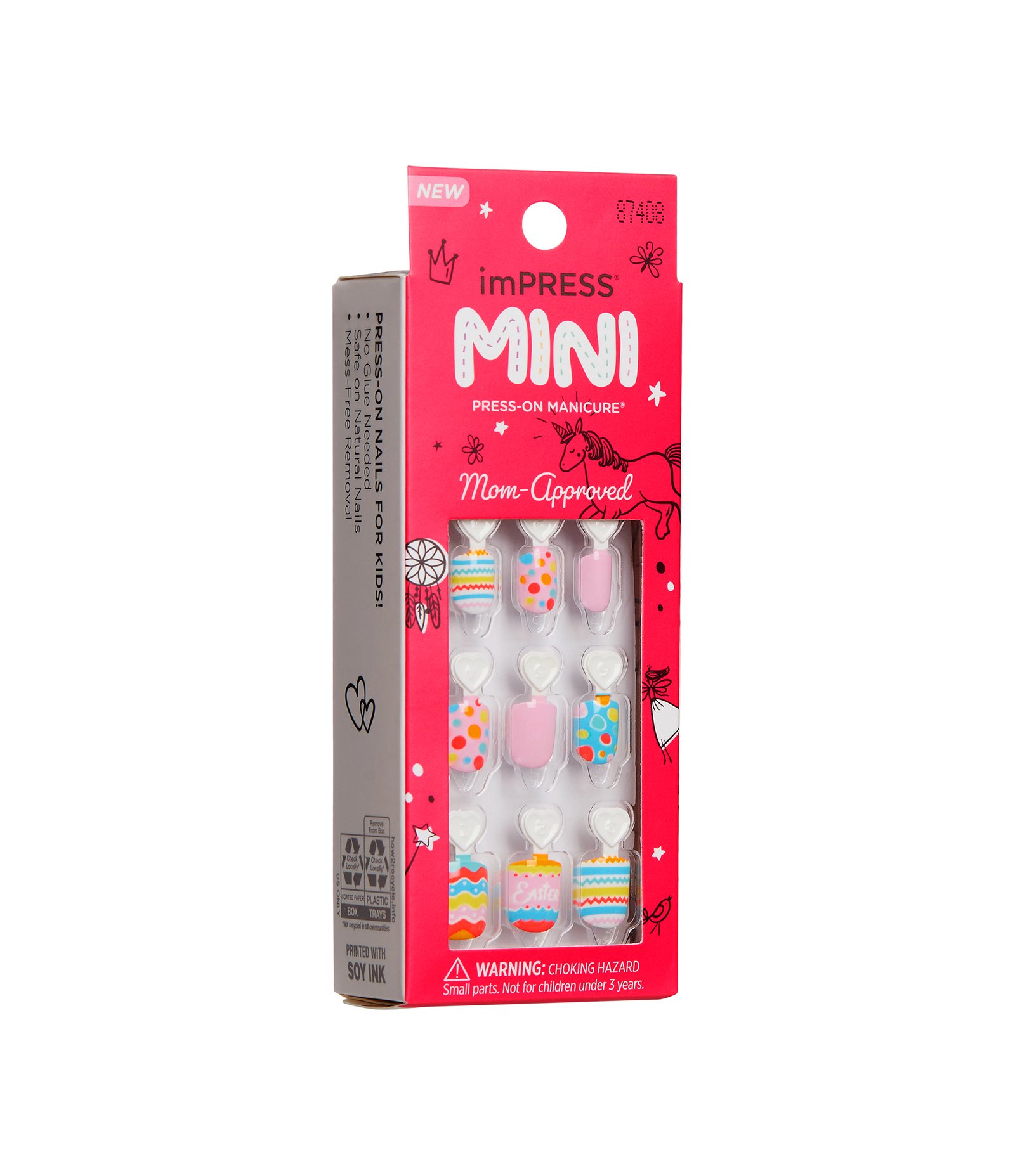 Unhas Autocolantes Infantil Impress Mini Spring Song U 2