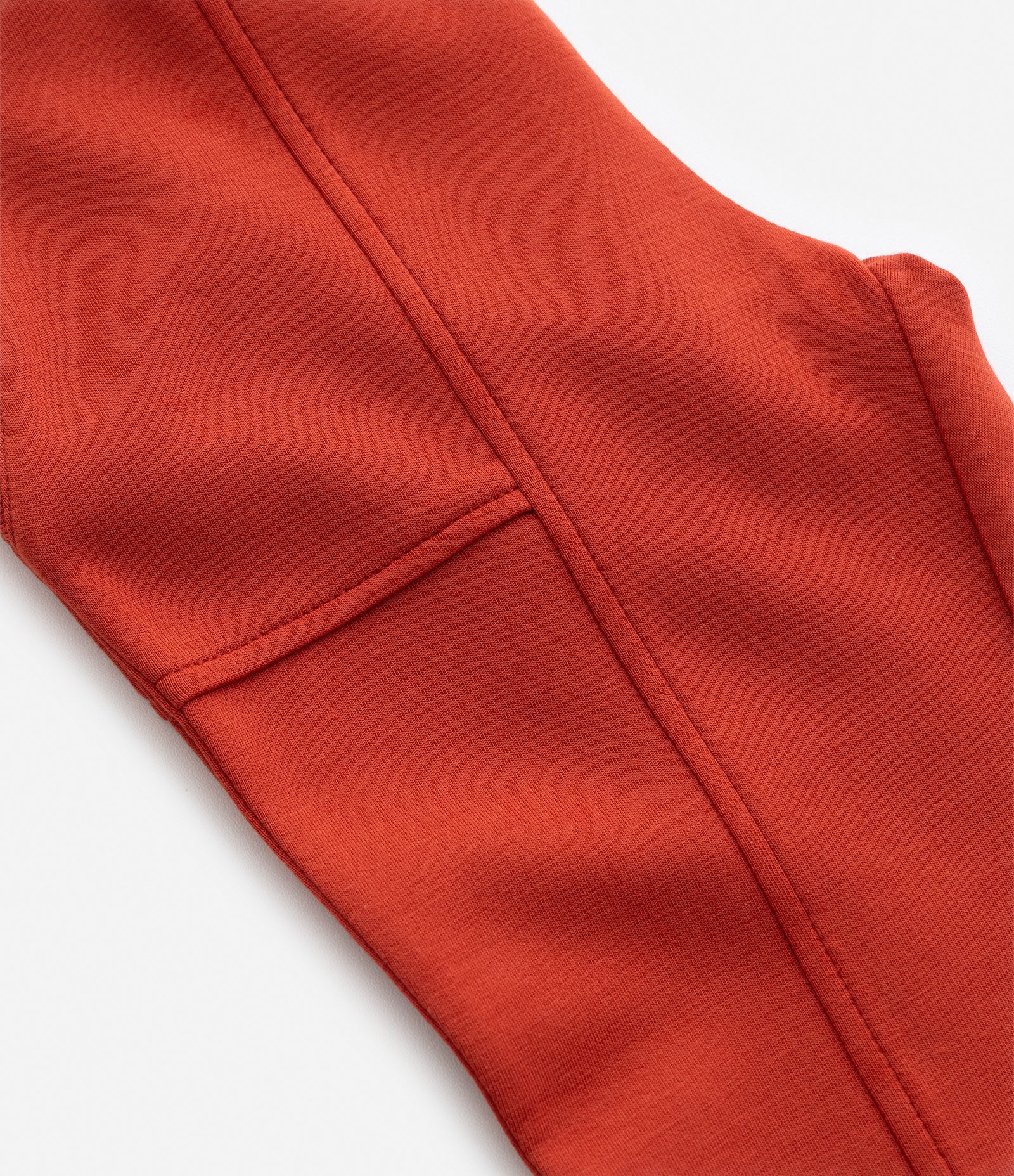 Calça Infantil em Modal com Recortes e Bolsos - Tam 1 a 6 Anos Vermelho 5