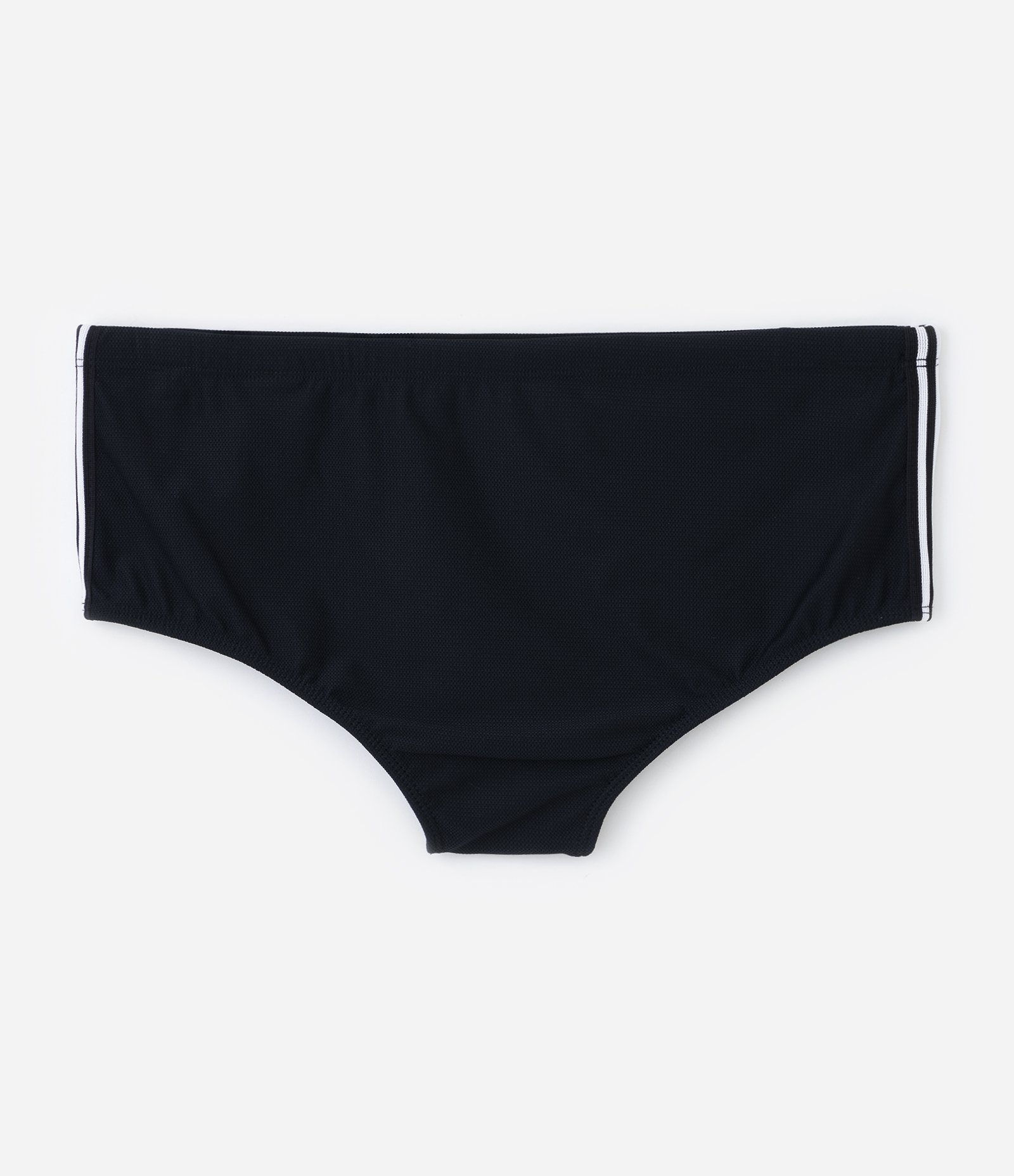 Sunga em Microfibra com Cordão Interno e Listras Laterais Preto 4