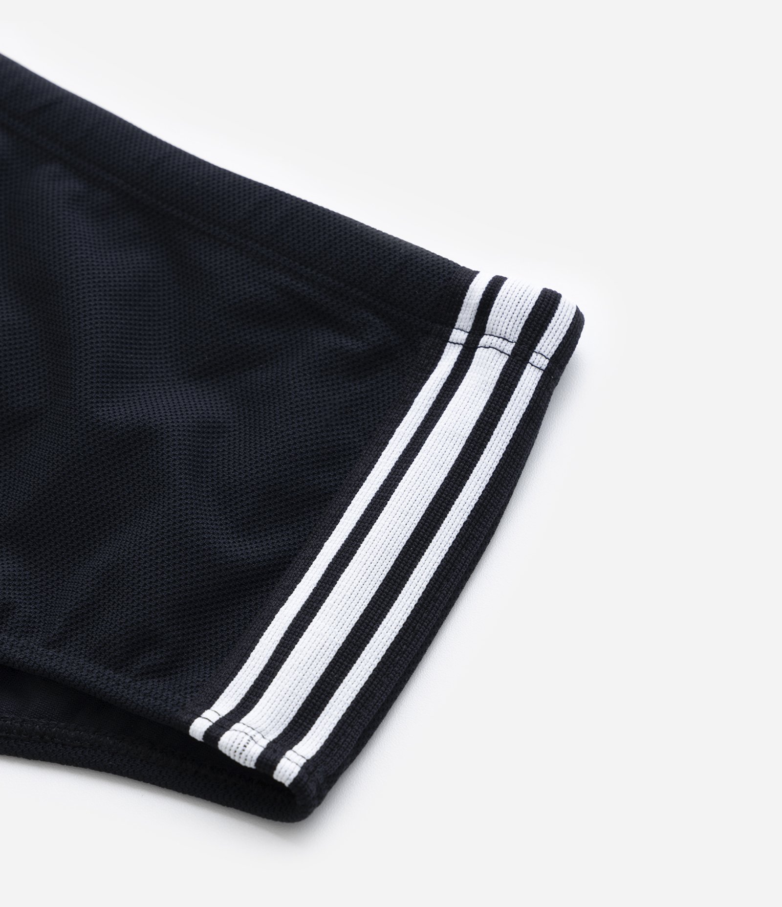 Sunga em Microfibra com Cordão Interno e Listras Laterais Preto 5