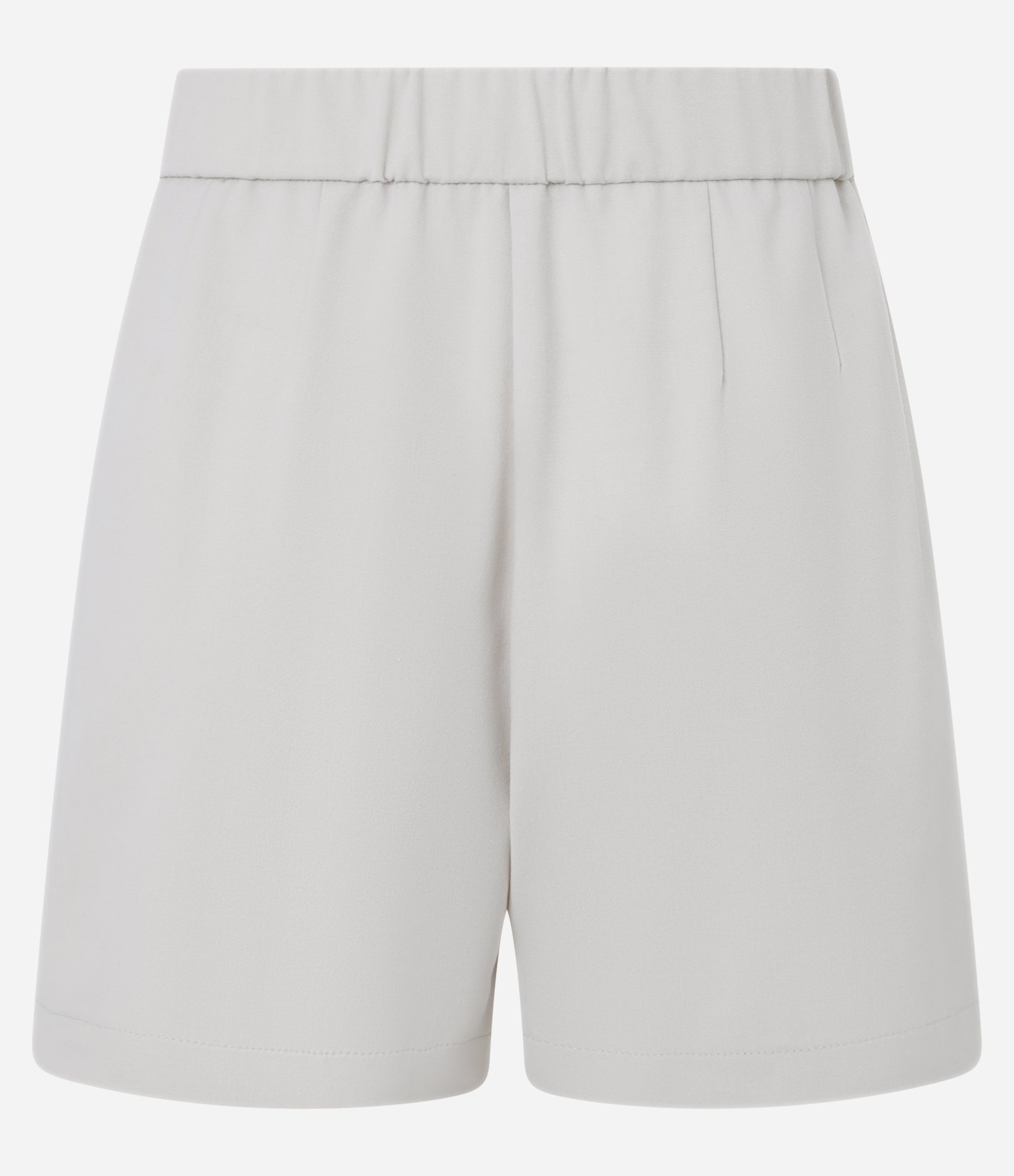 Short Alfaiatado com Pregas e Bolsos Bege Claro 6