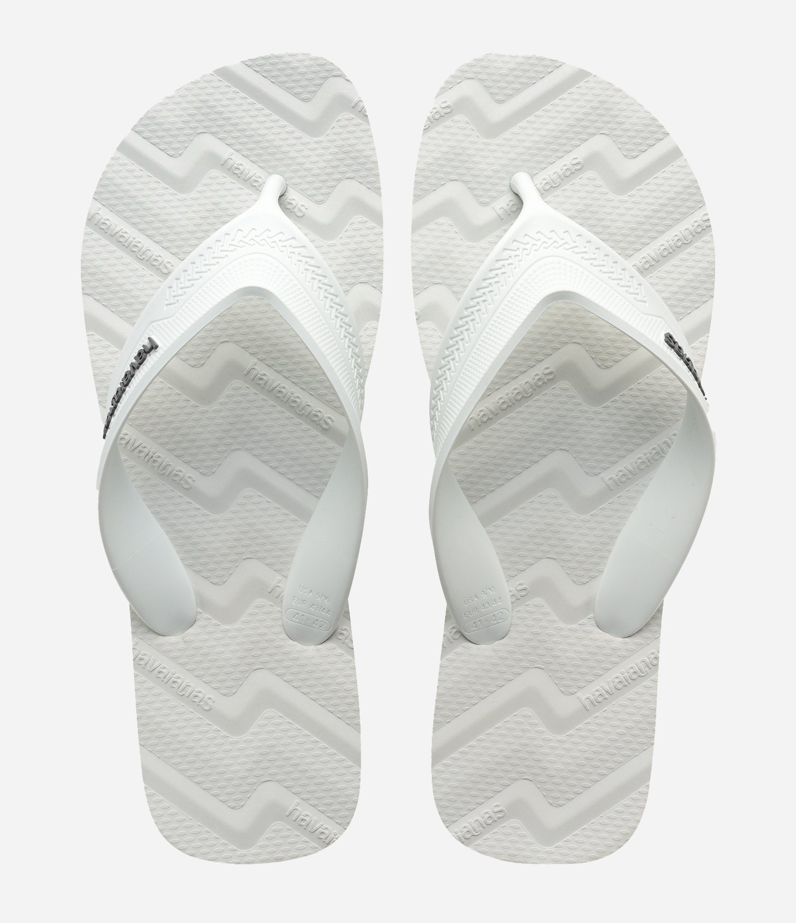 Chinelo Havaianas com Tira Larga e Estampa Waves Branco 1