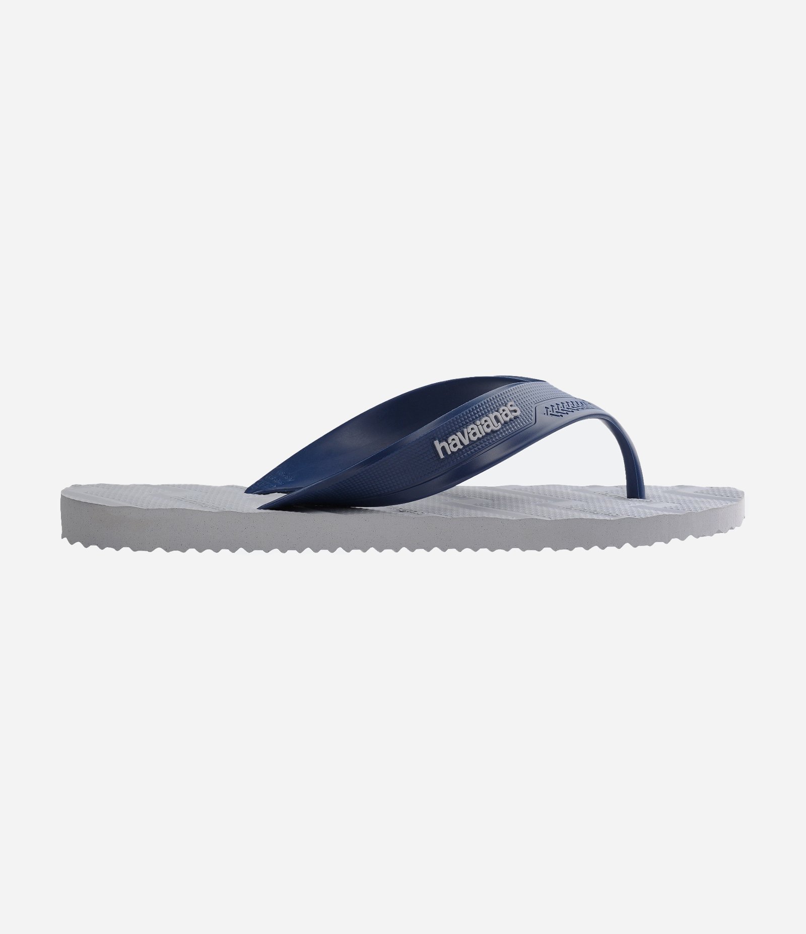 Chinelo Havaianas com Tira Larga e Estampa Waves Azul/ Branco 3