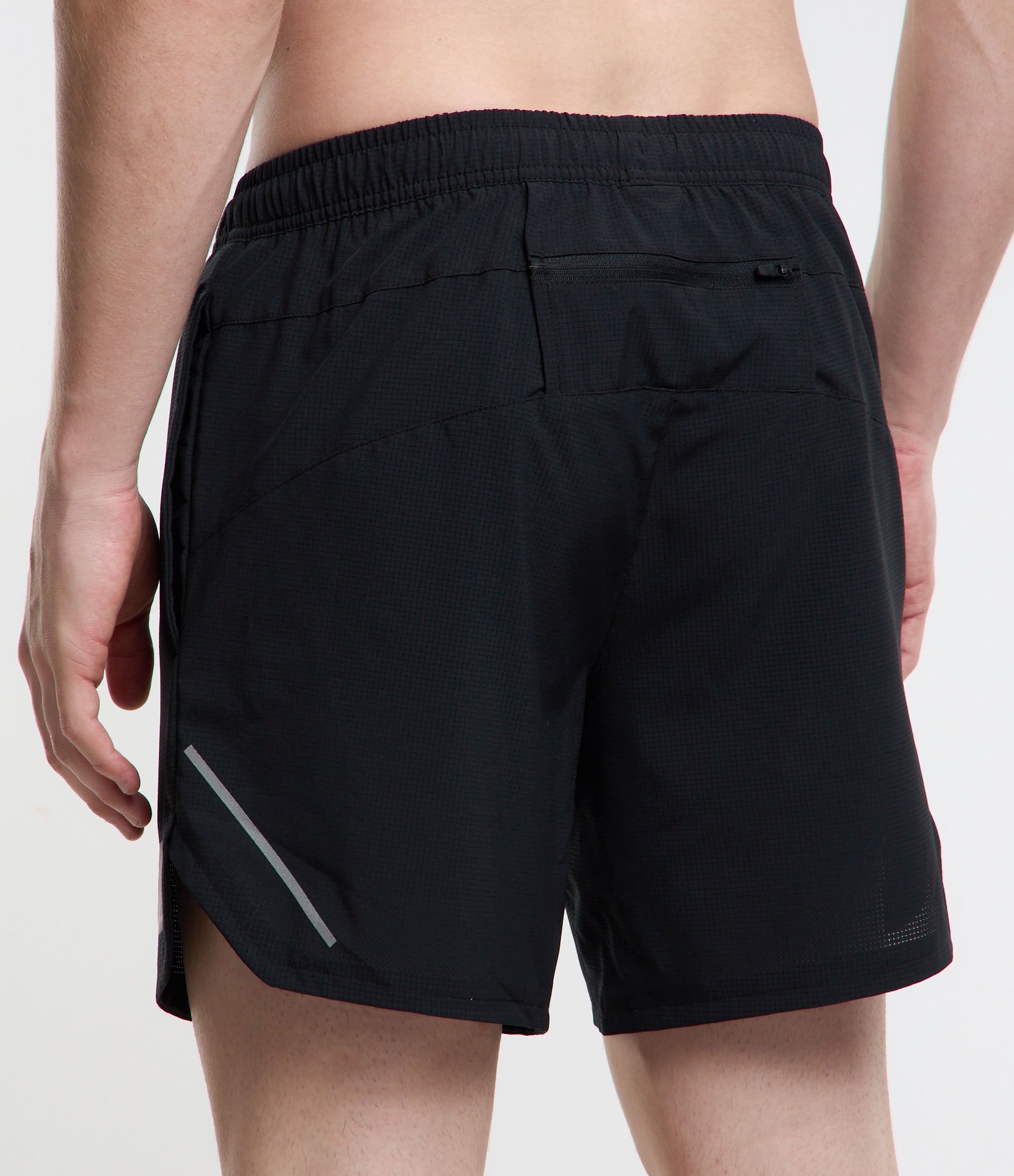 Bermuda Running Esportivo com Cós Elástico Preto 2