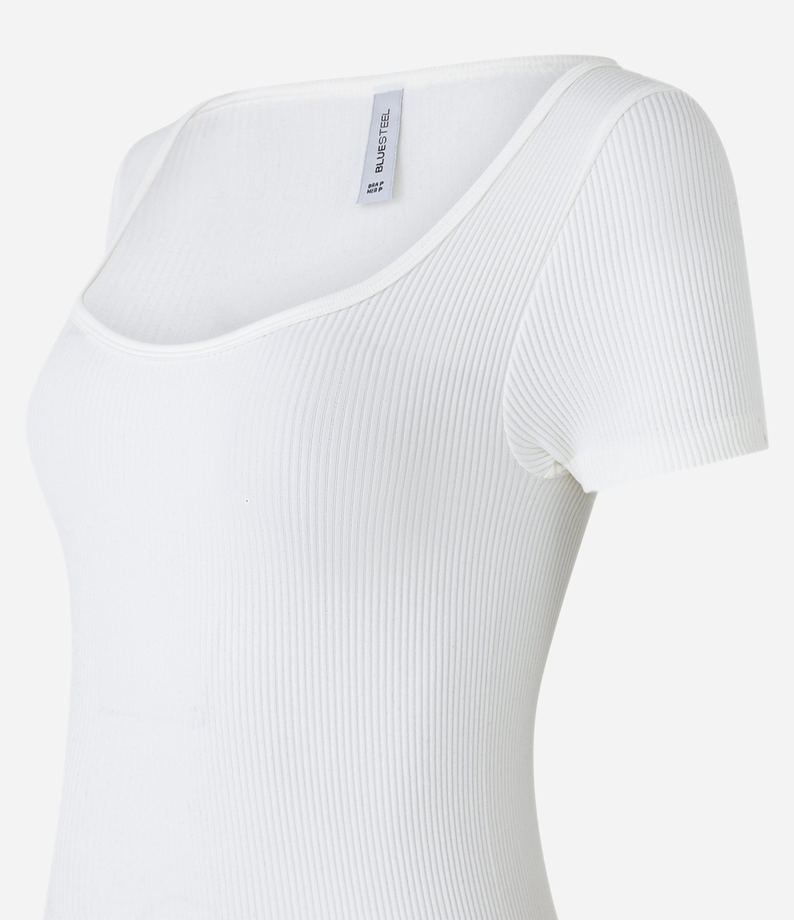 Body em Poliamida Texturizada e com Decote Quadrado 7