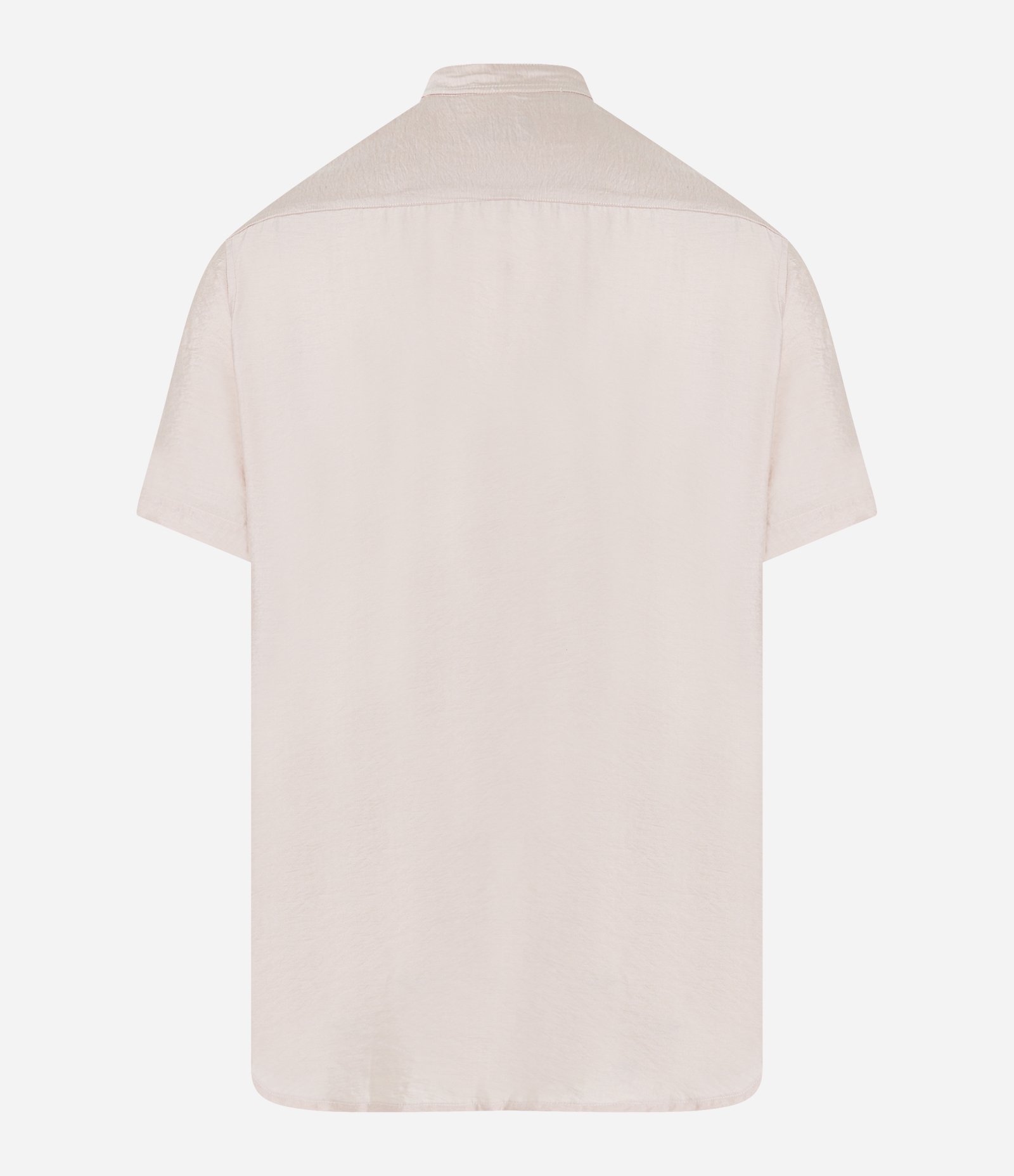 Camisa Slim em Airflow com Gola Padre e Textura Bege 6