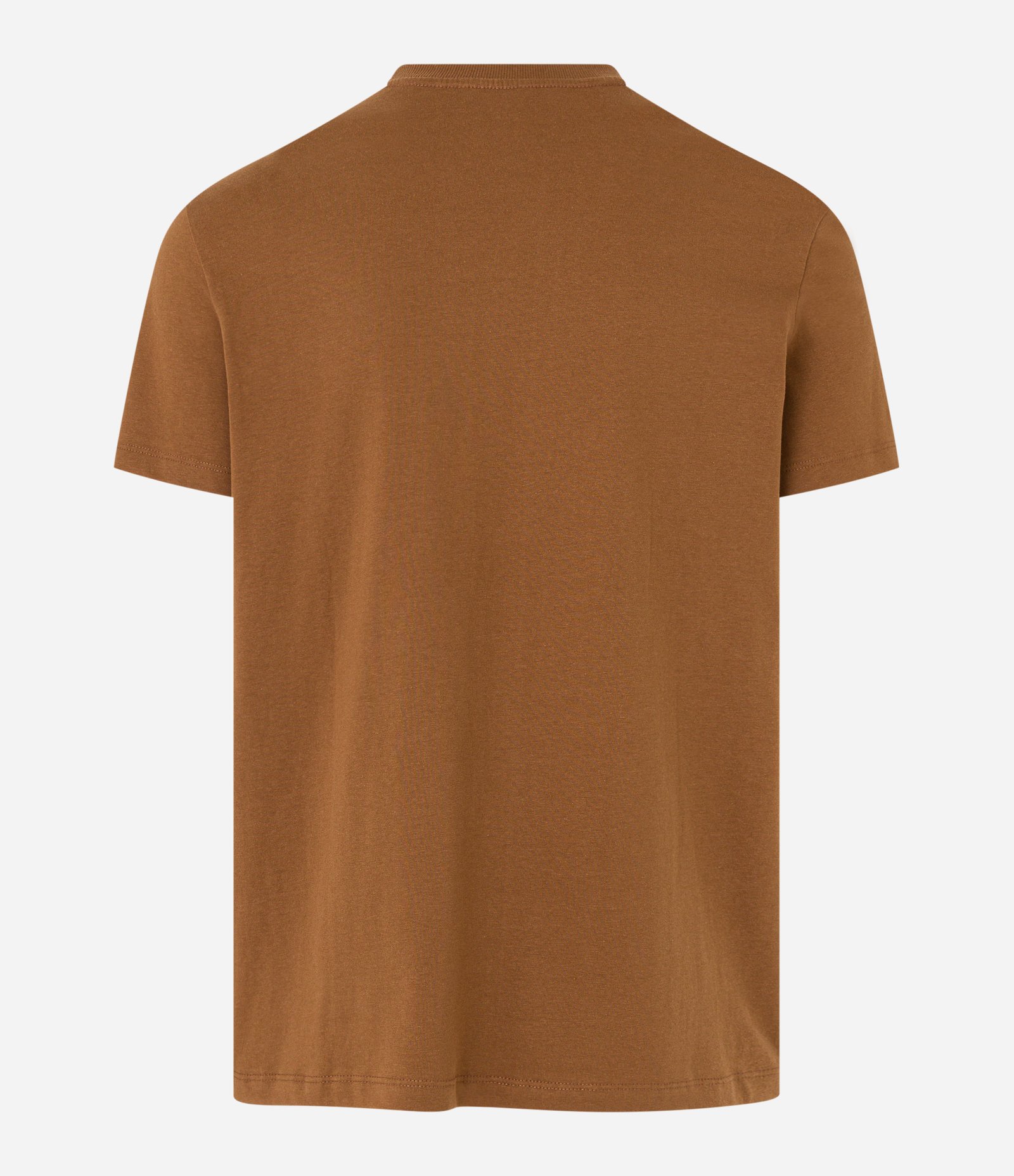 Camiseta Comfort Básica em Malhão com Etiqueta na Manga 5