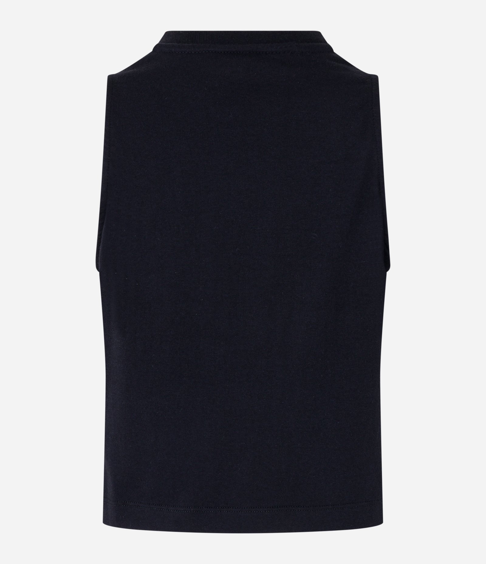 Blusa sem Manga em Algodão e Estampa Banana Nanica Preto 5