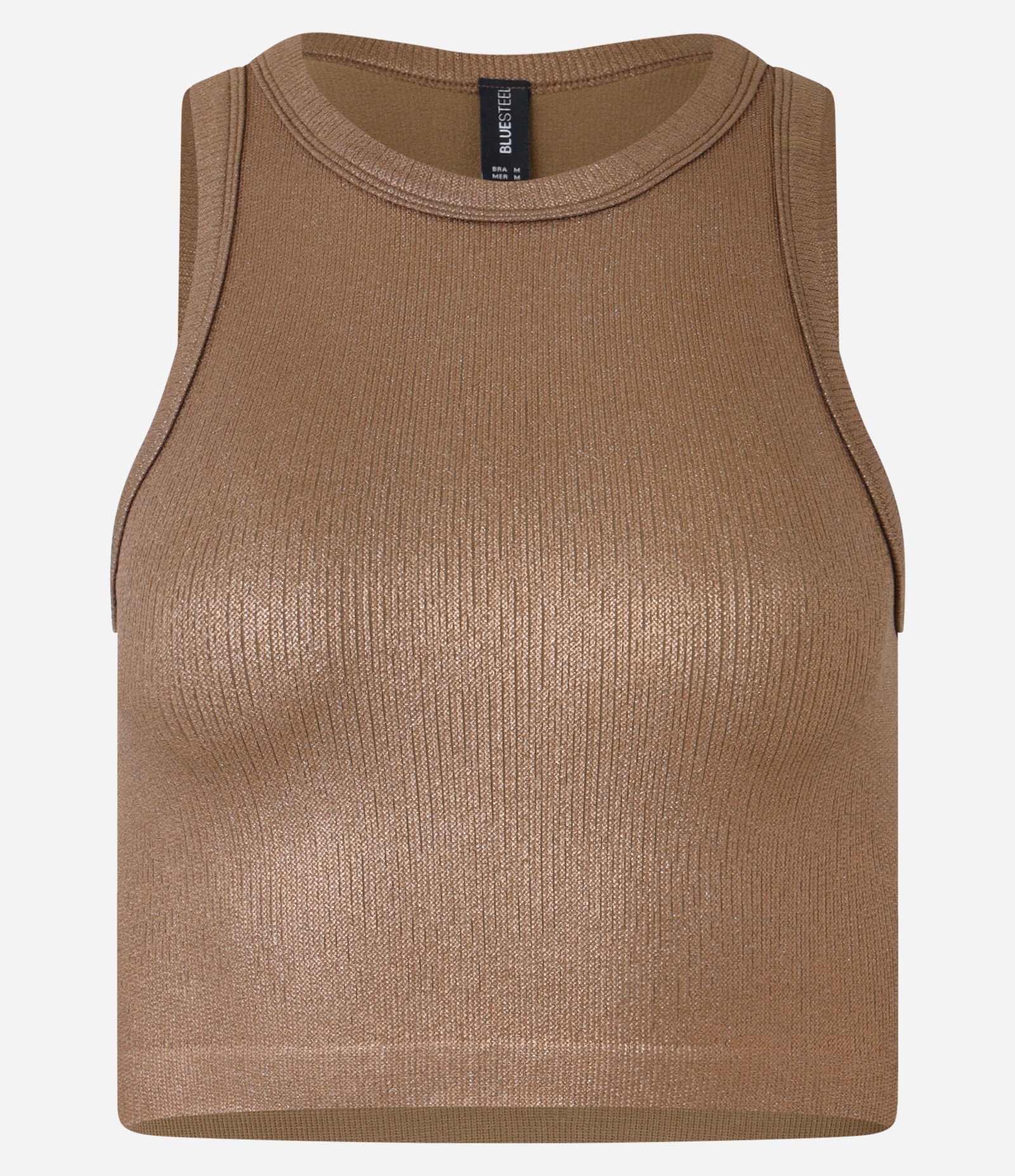 Regata Nadador Seamless e Efeito Resinado Marrom 4