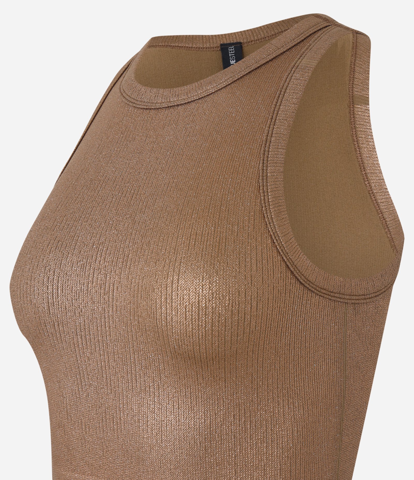 Regata Nadador Seamless e Efeito Resinado Marrom 5