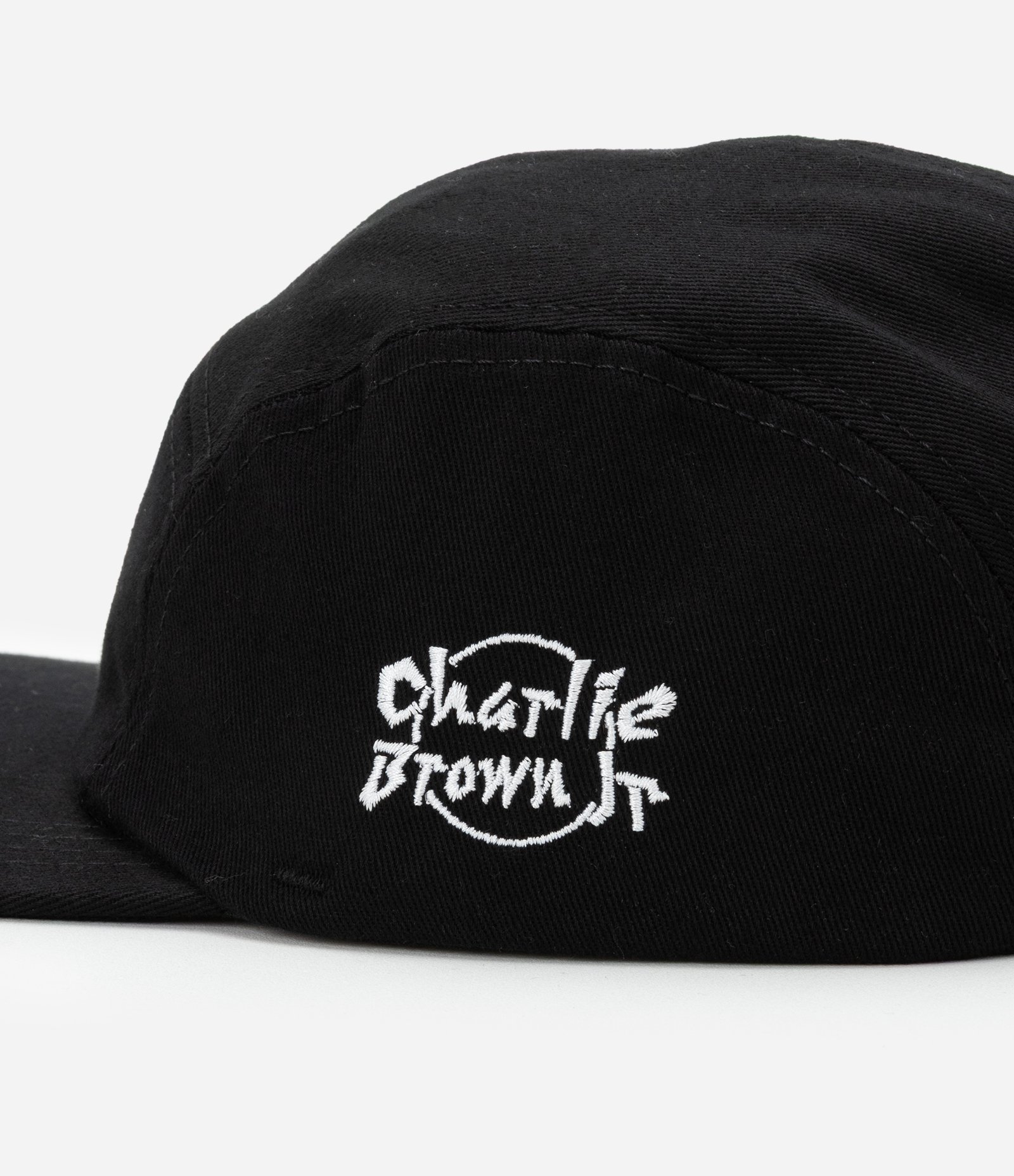 Boné Aba Reta em Sarja com Música Charlie Brown Jr Preto 13