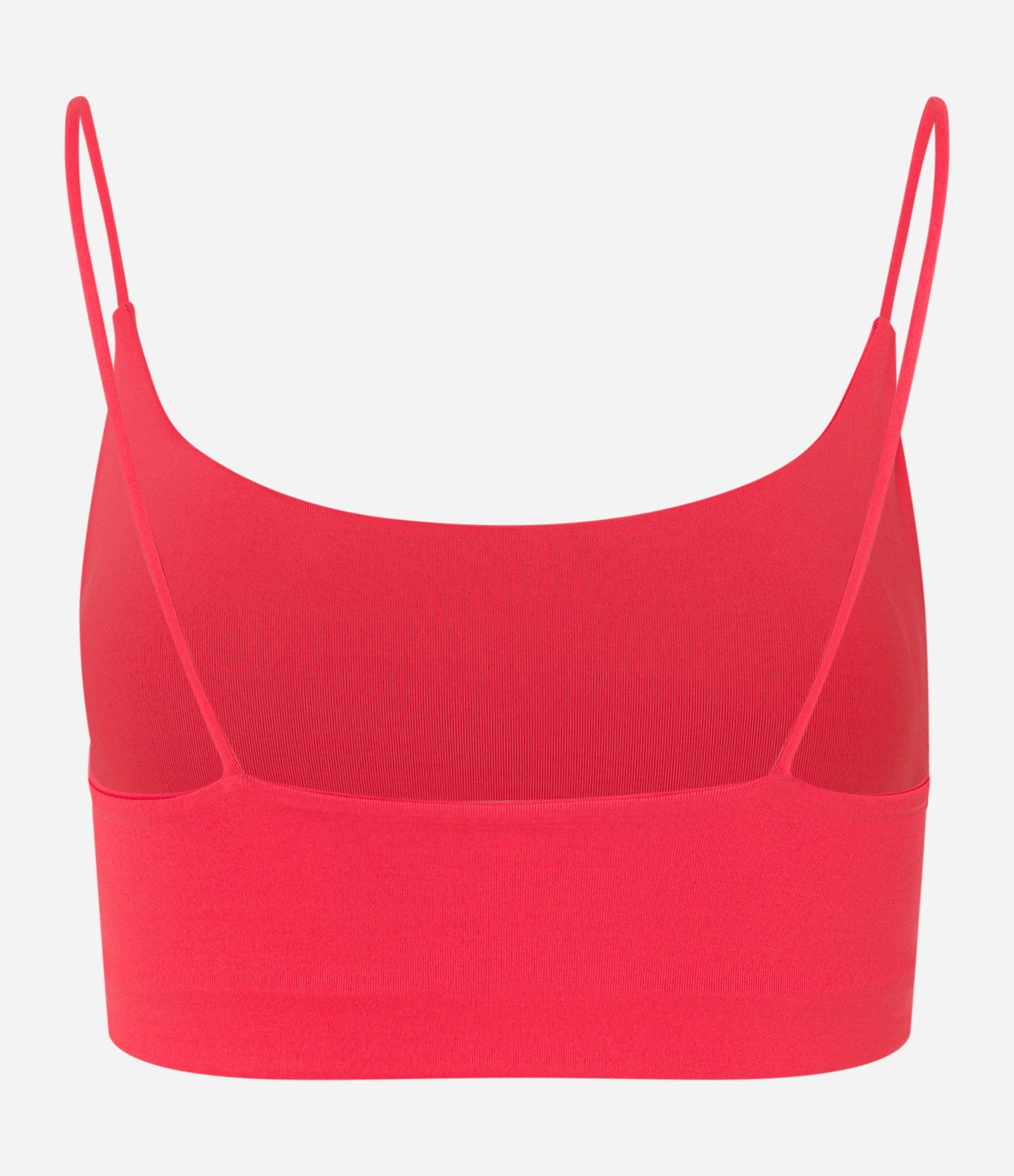 Top Esportivo em Poliamida com Alças Finas Vermelho 6