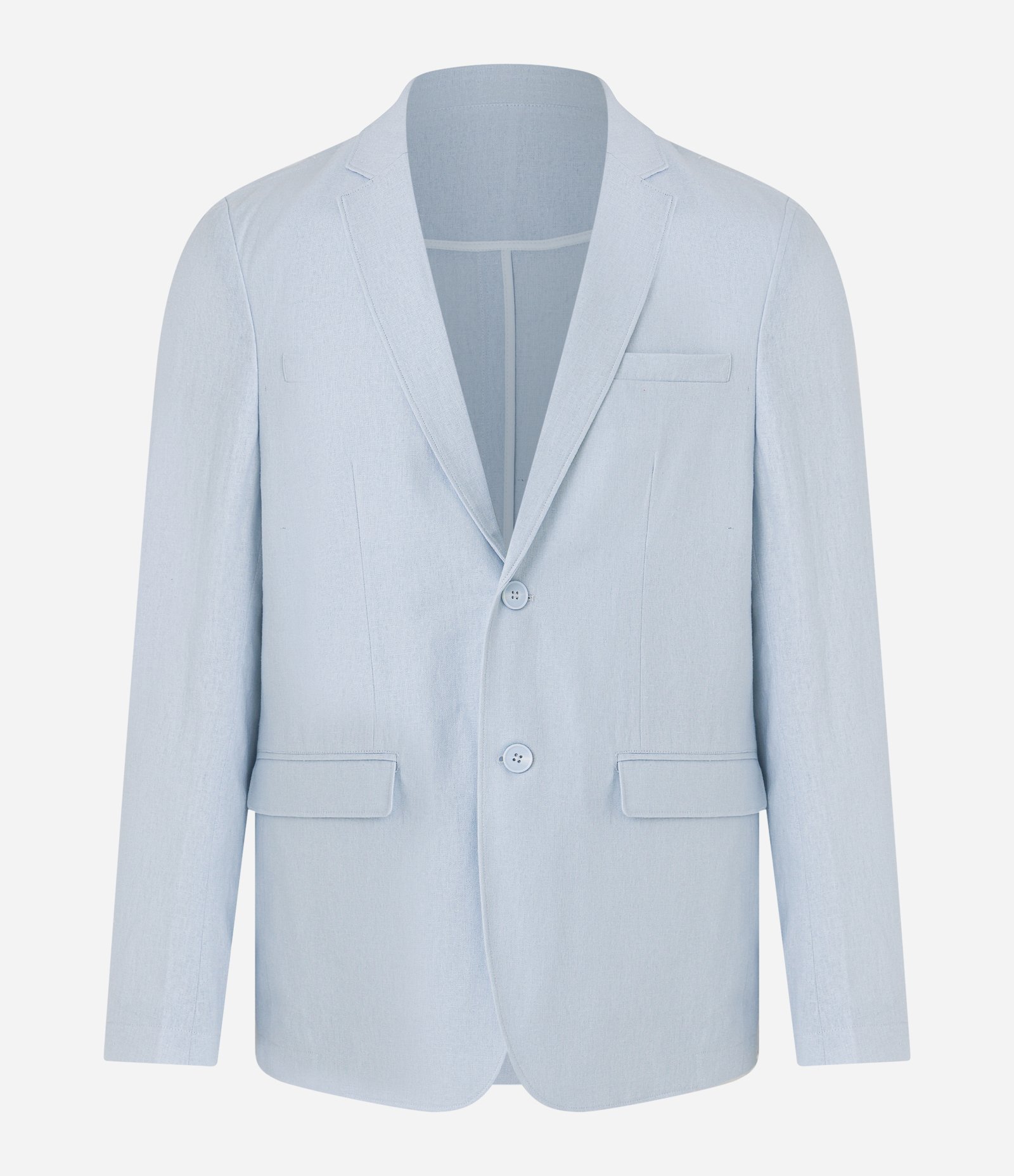 Paletó Social em Viscolinho com Meio Forro Azul 6