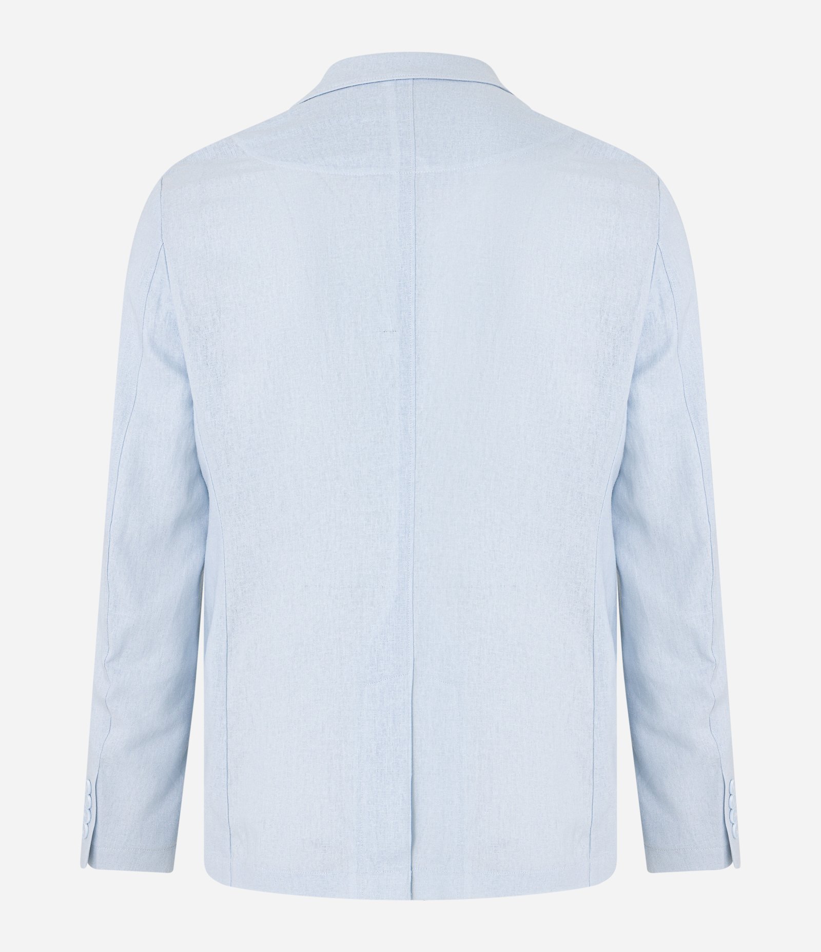 Paletó Social em Viscolinho com Meio Forro Azul 7