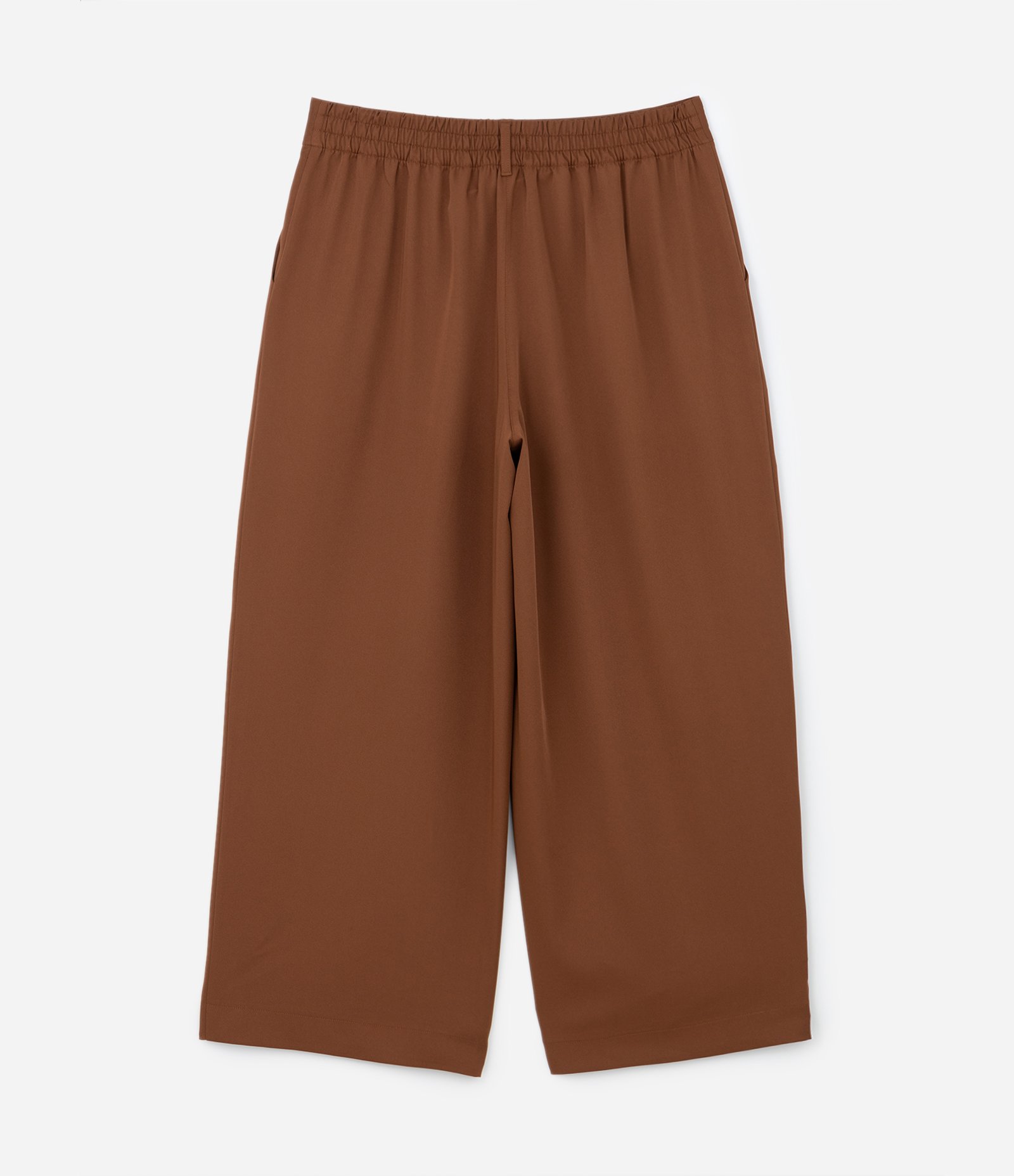 Calça Pantalona Alfaiataria com Botão no Cós Curve & Plus Size Marrom 6