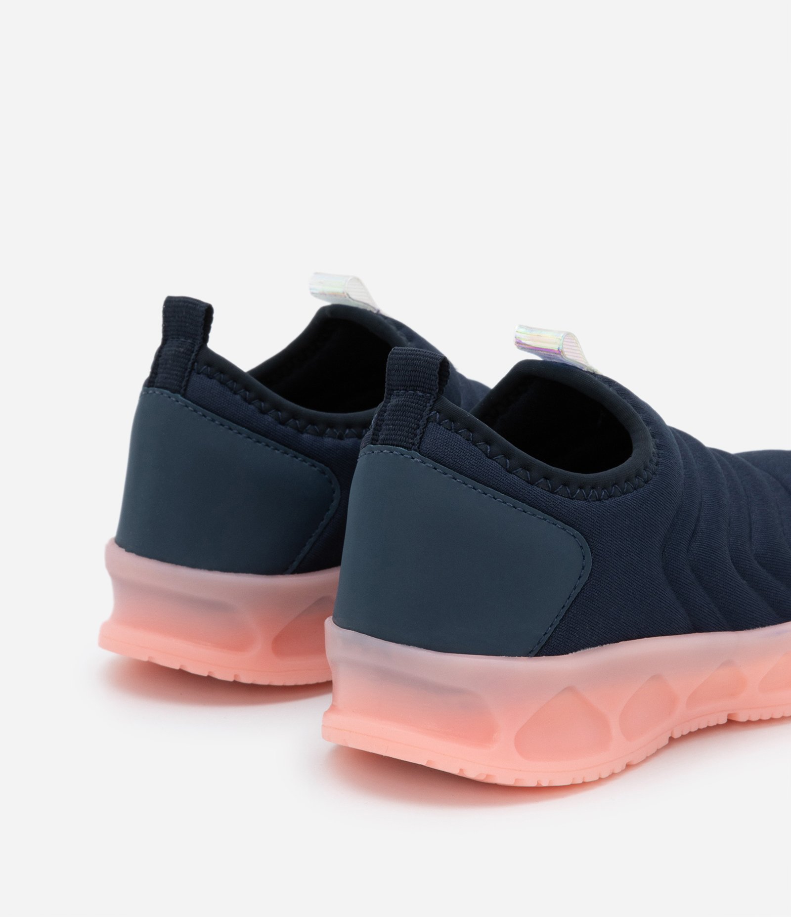 Tênis Infantil com Textura e Solado Led - Tam 20 ao 28 Azul 4