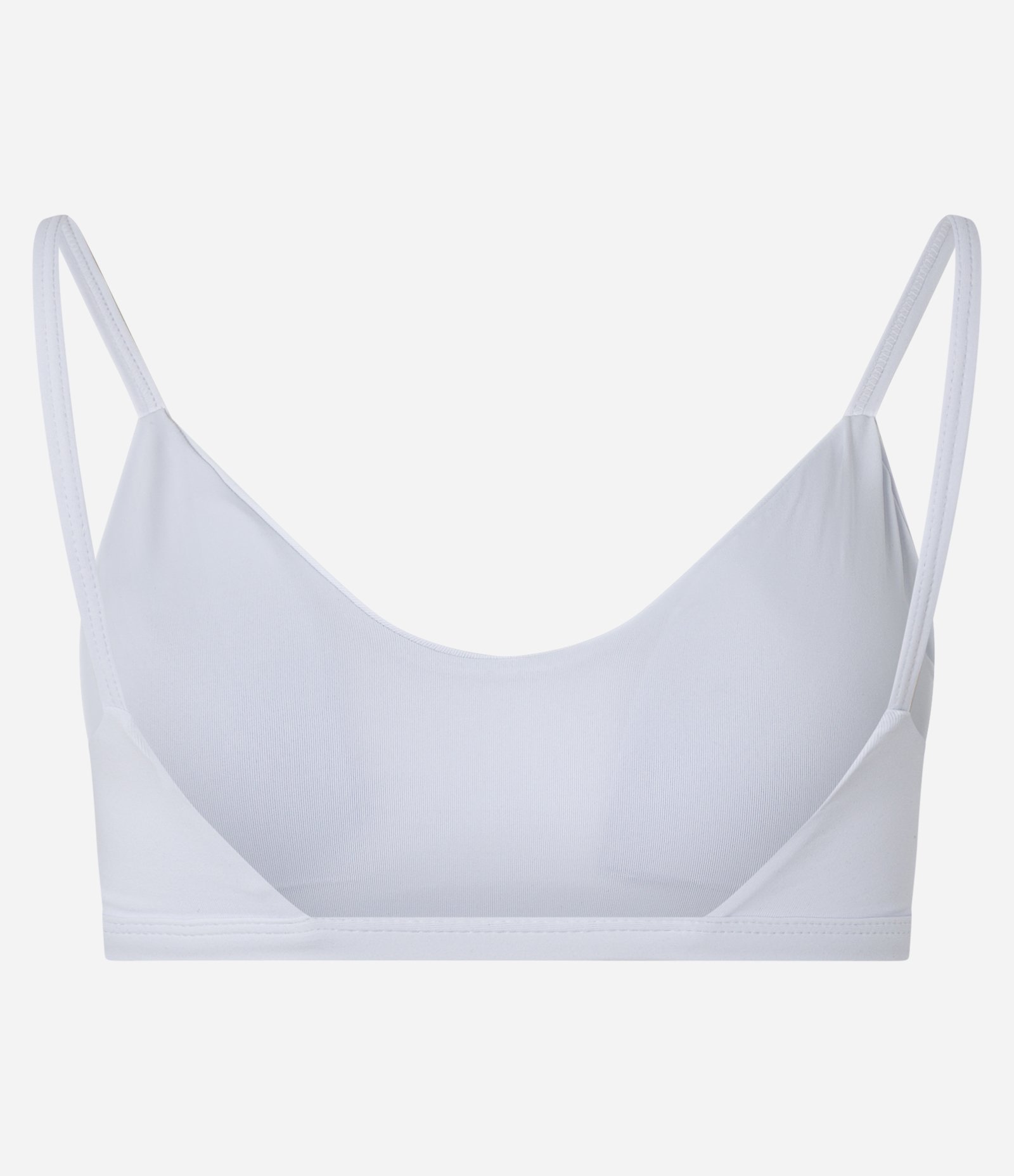 Top Esportivo em Poliamida com Bojo Branco 5