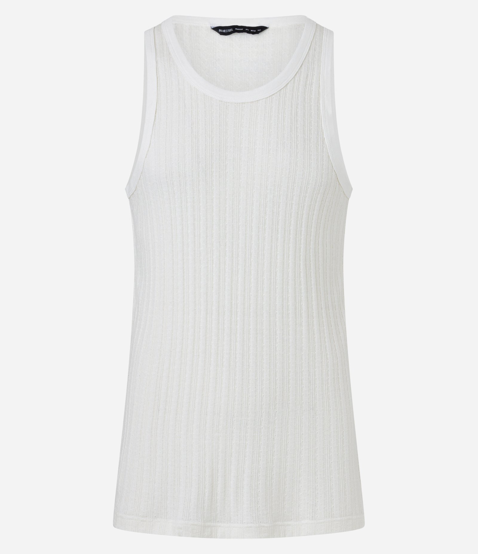 Regata em Viscose com Textura Muscle Cloud Dancer 4