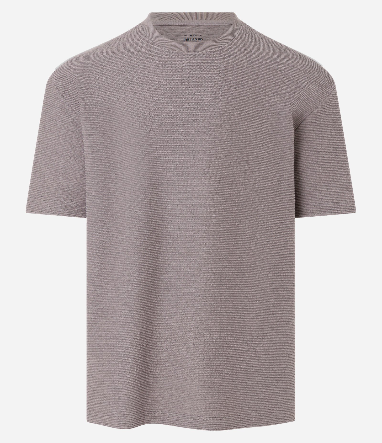 Camiseta Relaxed em Algodão com Textura 4