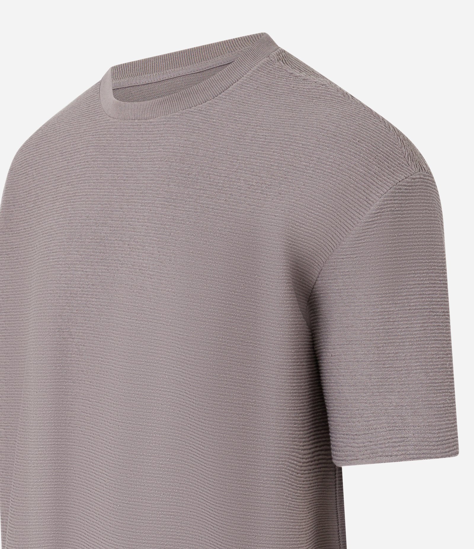 Camiseta Relaxed em Algodão com Textura 5