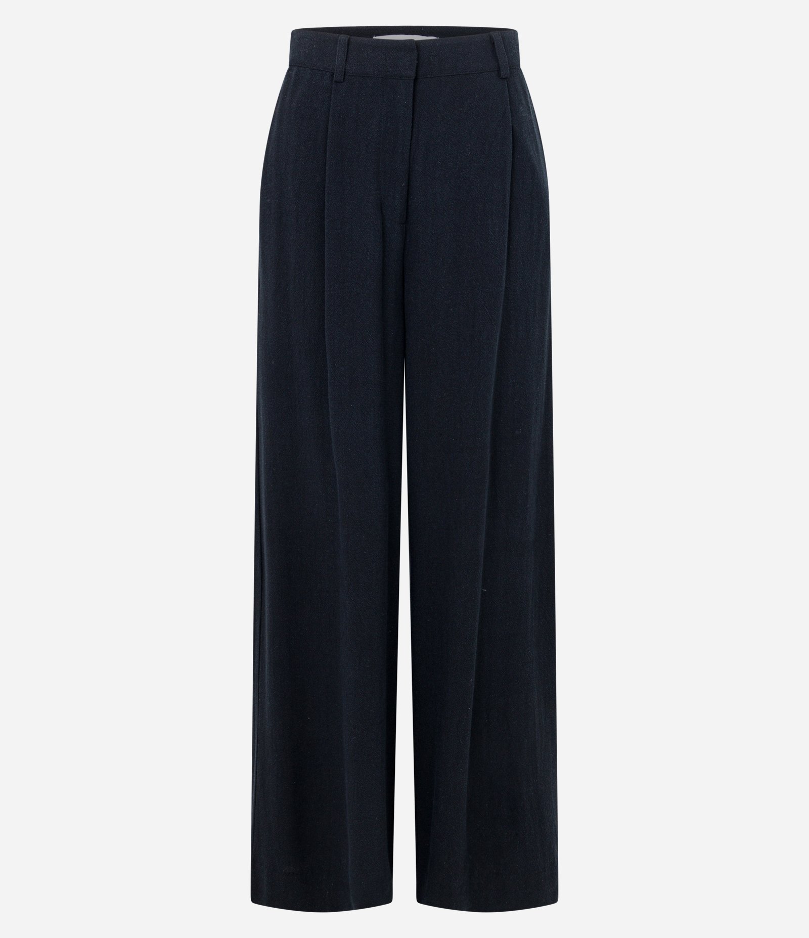 Calça Reta em Alfaiataria com Bolsos Preto 4