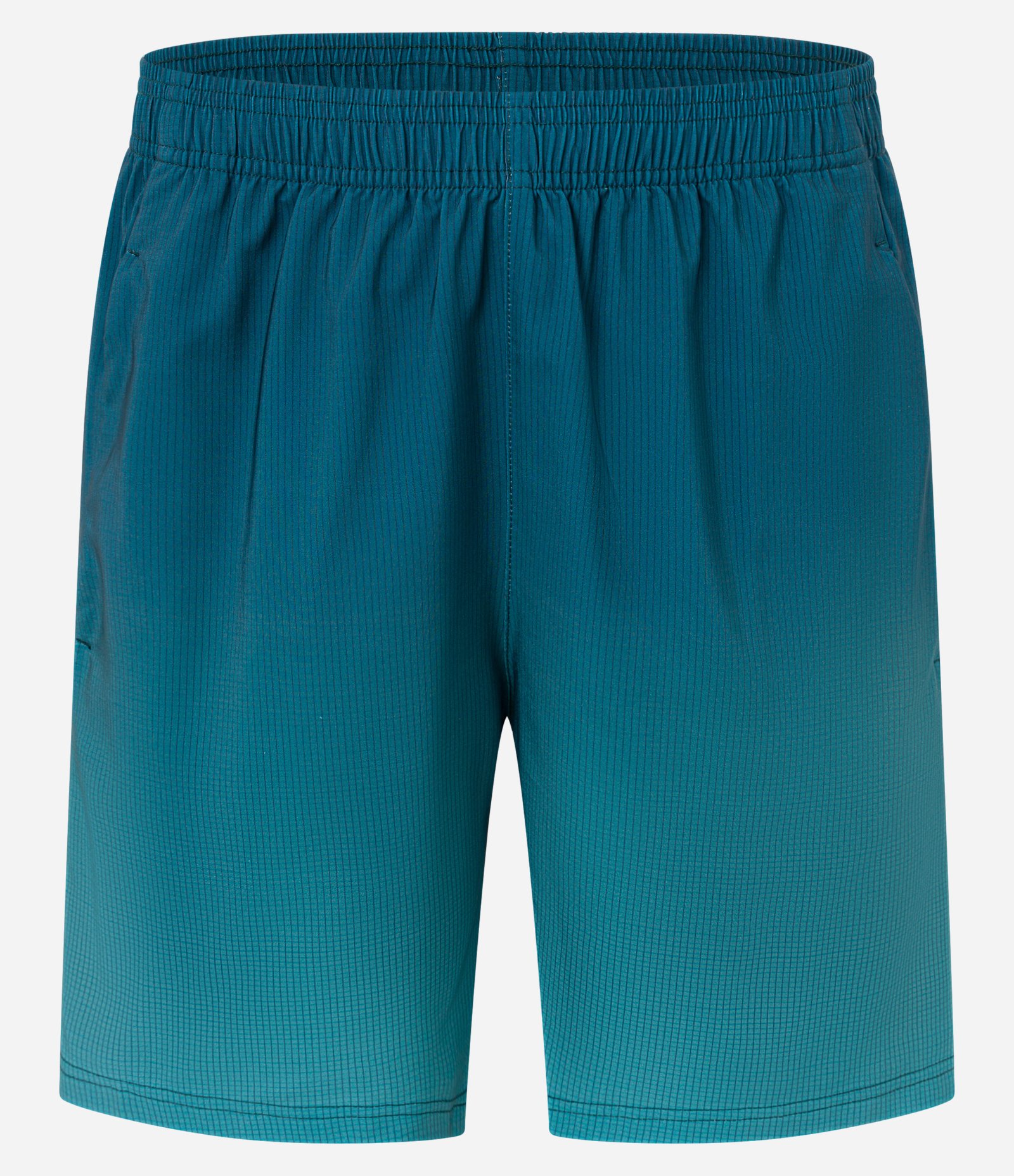 Bermuda Esportiva com Xadrez e Degrade na Barra Verde 7