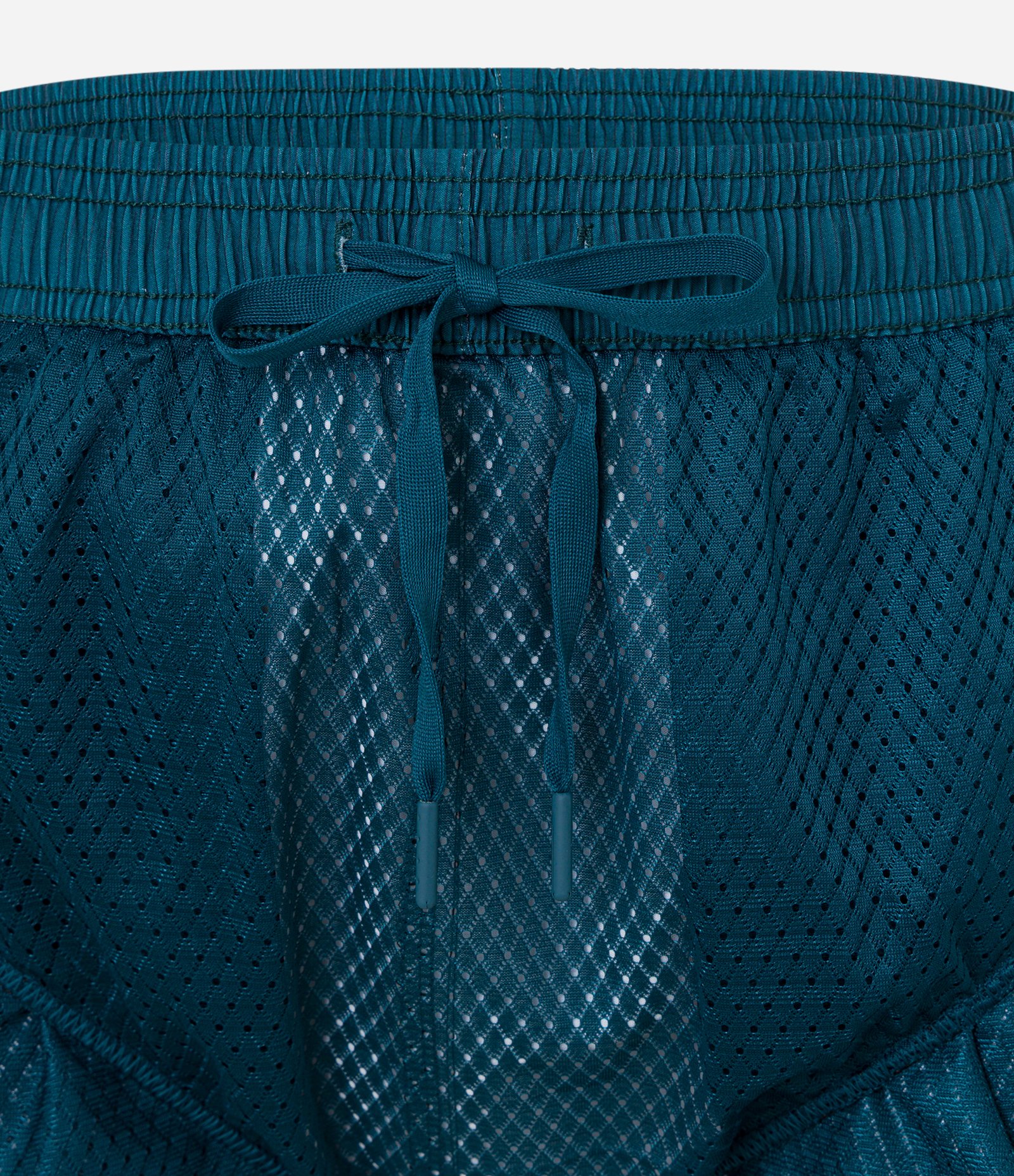 Bermuda Esportiva com Xadrez e Degrade na Barra Verde 8