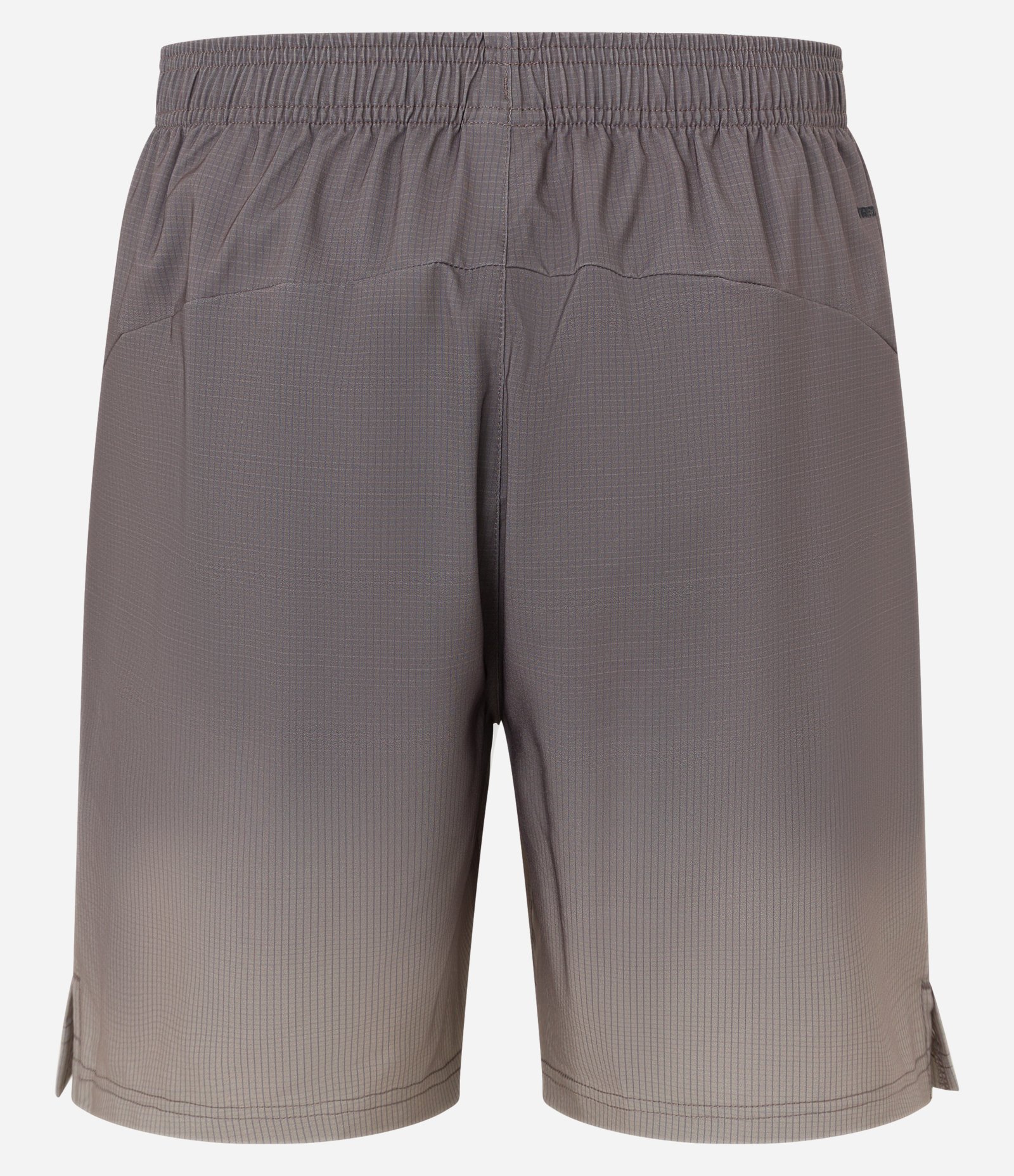 Bermuda Esportiva com Xadrez e Degrade na Barra Cinza 8