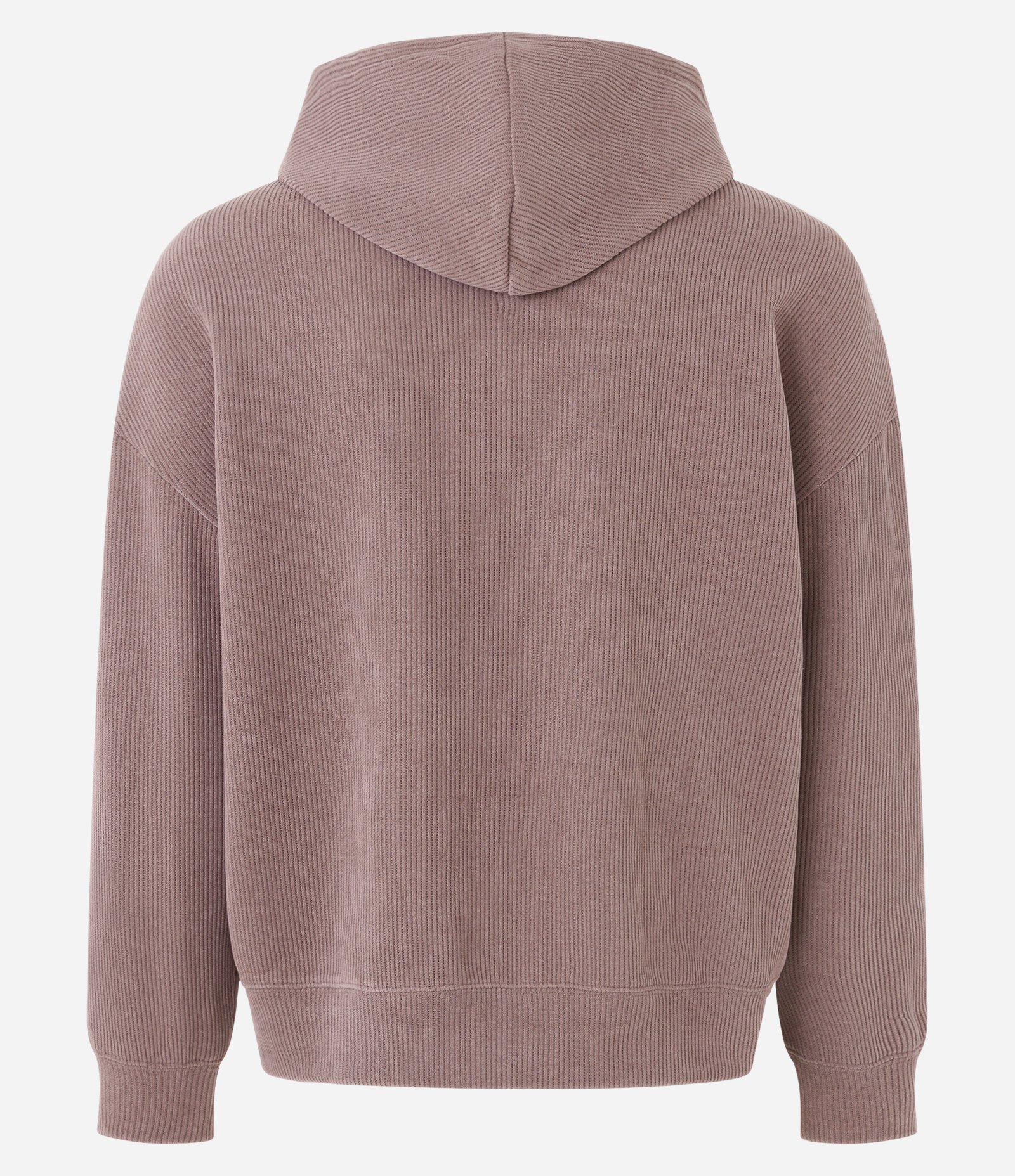 Casaco Balloon em Moletom com Capuz Marrom 9