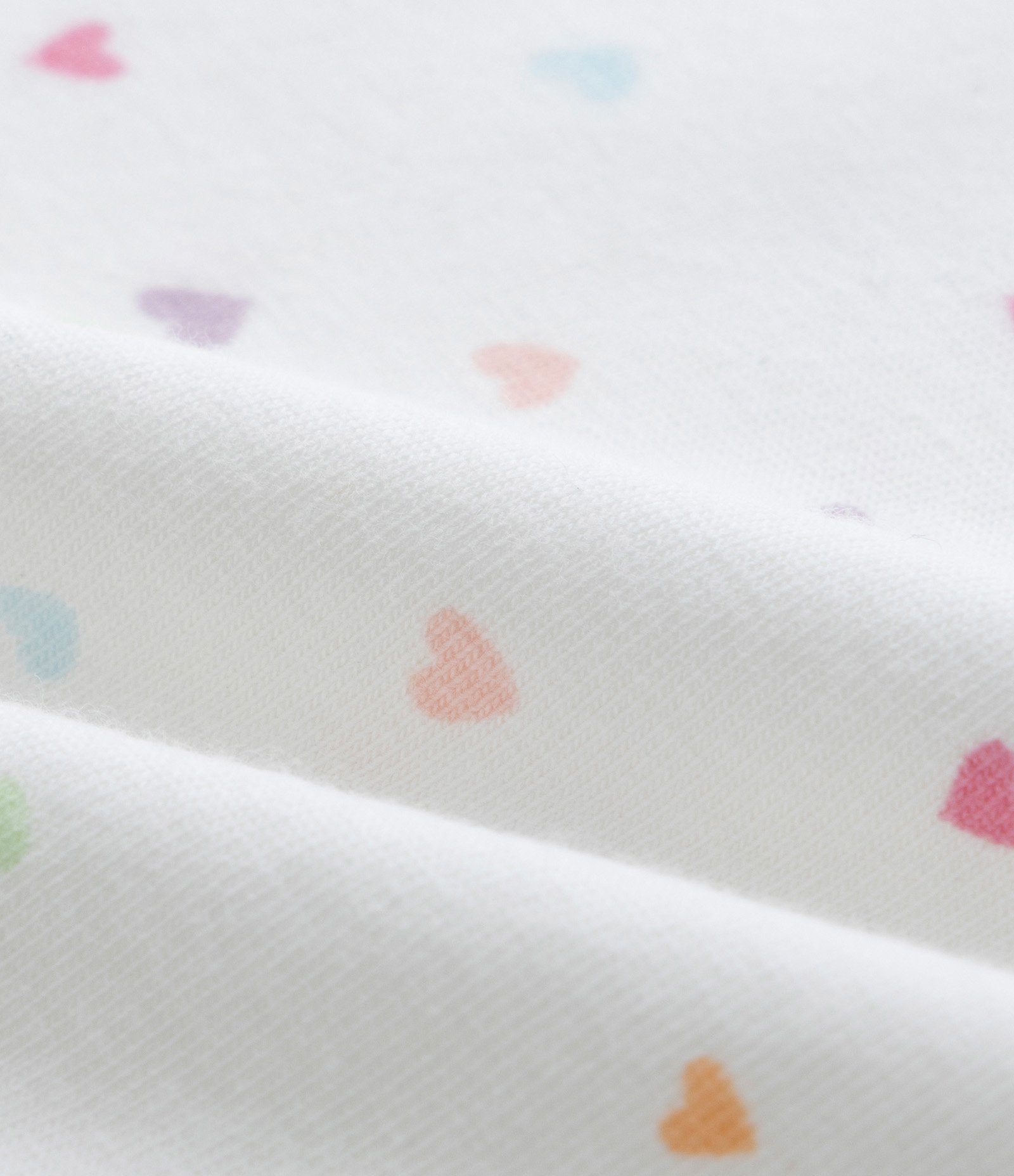 Body Infantil com Estampa de Gatinha com Corações - Tam RN a 18 meses Branco Neve 4