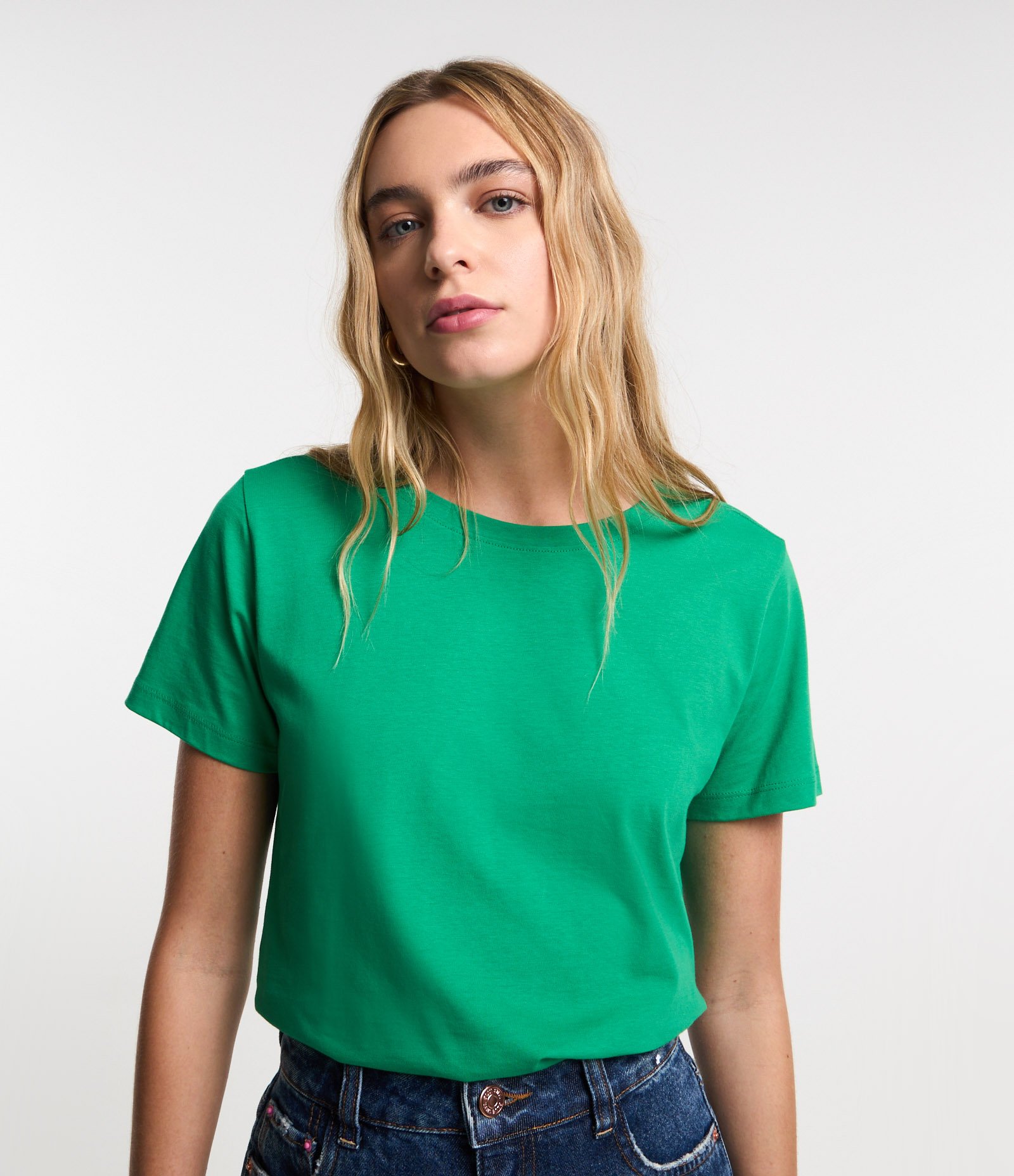 Camiseta Básica em Algodão com Manga Curta 2