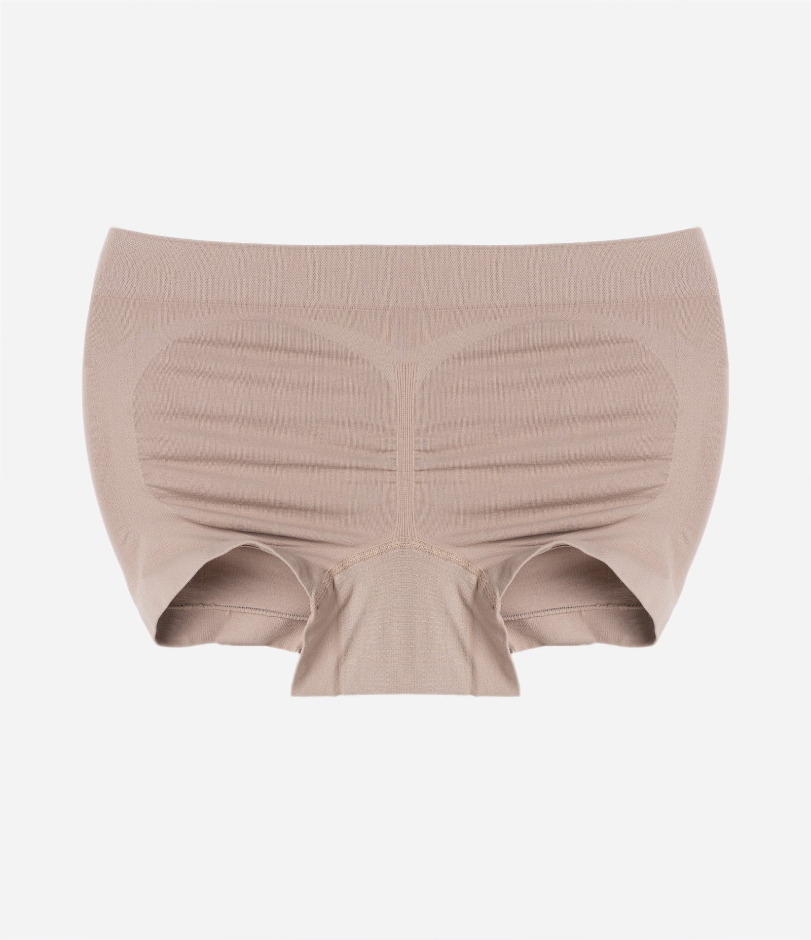 Calcinha Boxer Sem Costura Bumbum Perfeito Trifil Bege 5