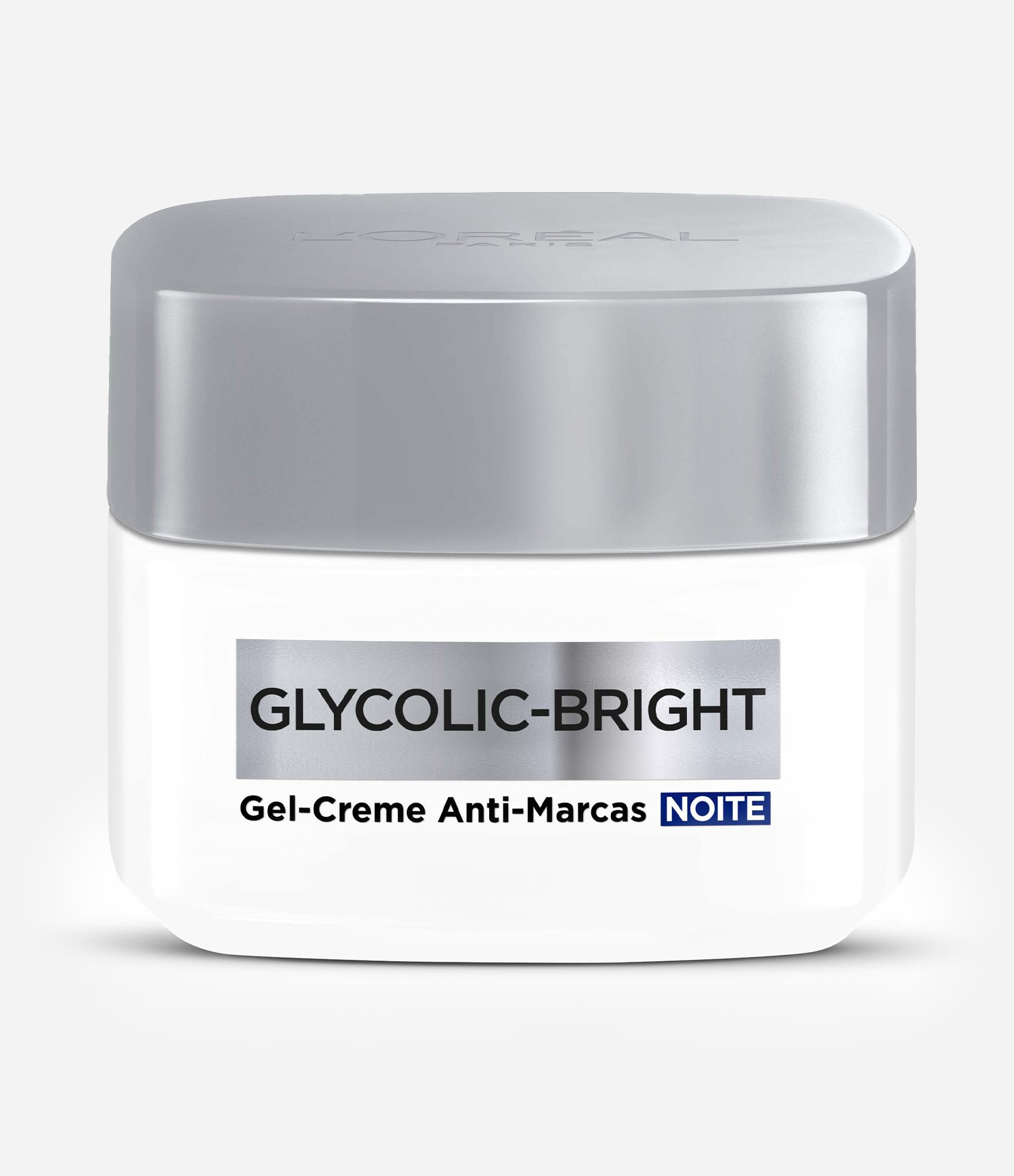Gel Creme Hidratante Facial Anti Marcas Noite Glycolic Bright Loreal Paris 49G 1