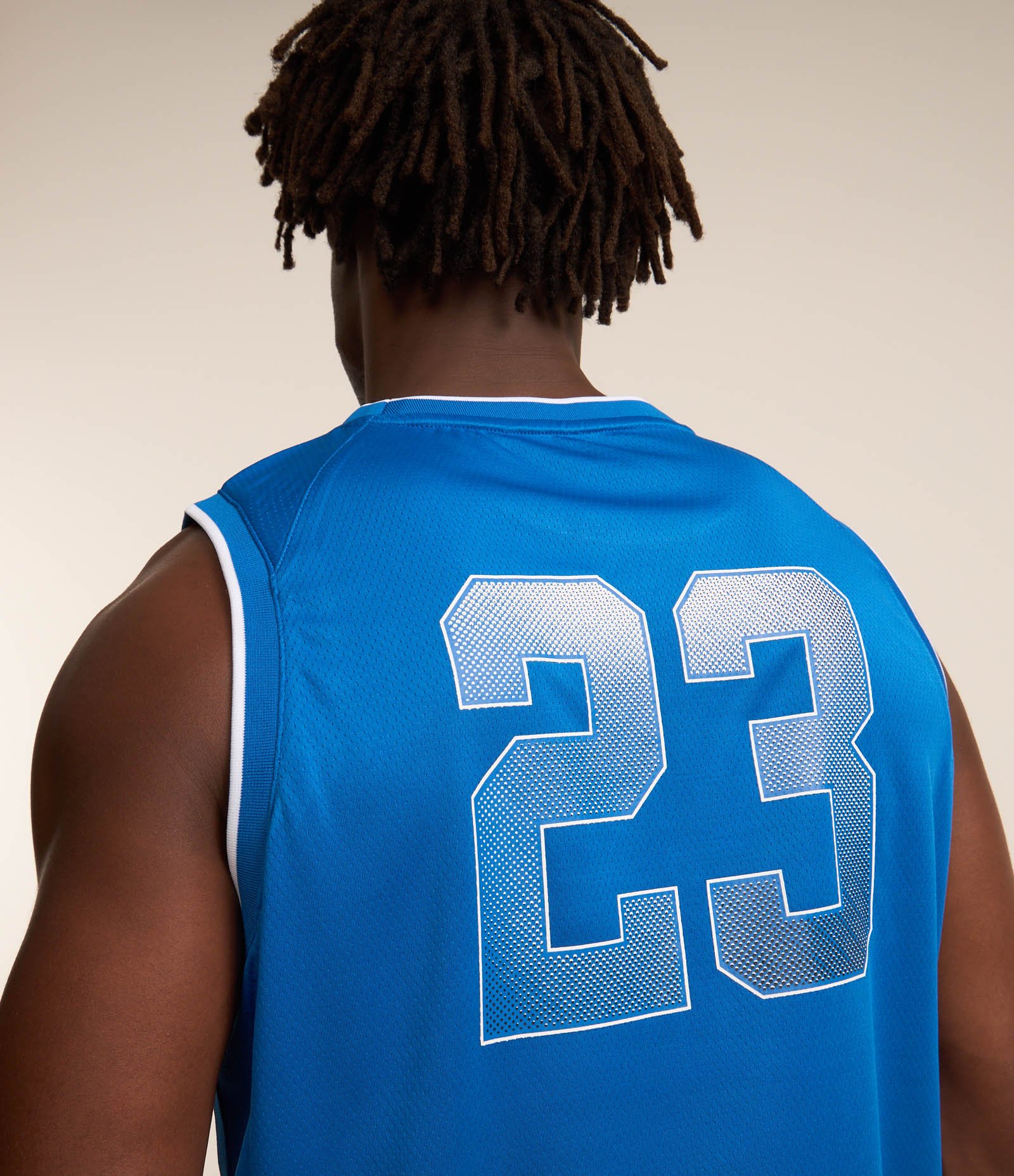 Regata Basquete Esportiva com Tecnologia Dry e Estampa Kentucky 23 Azul 4