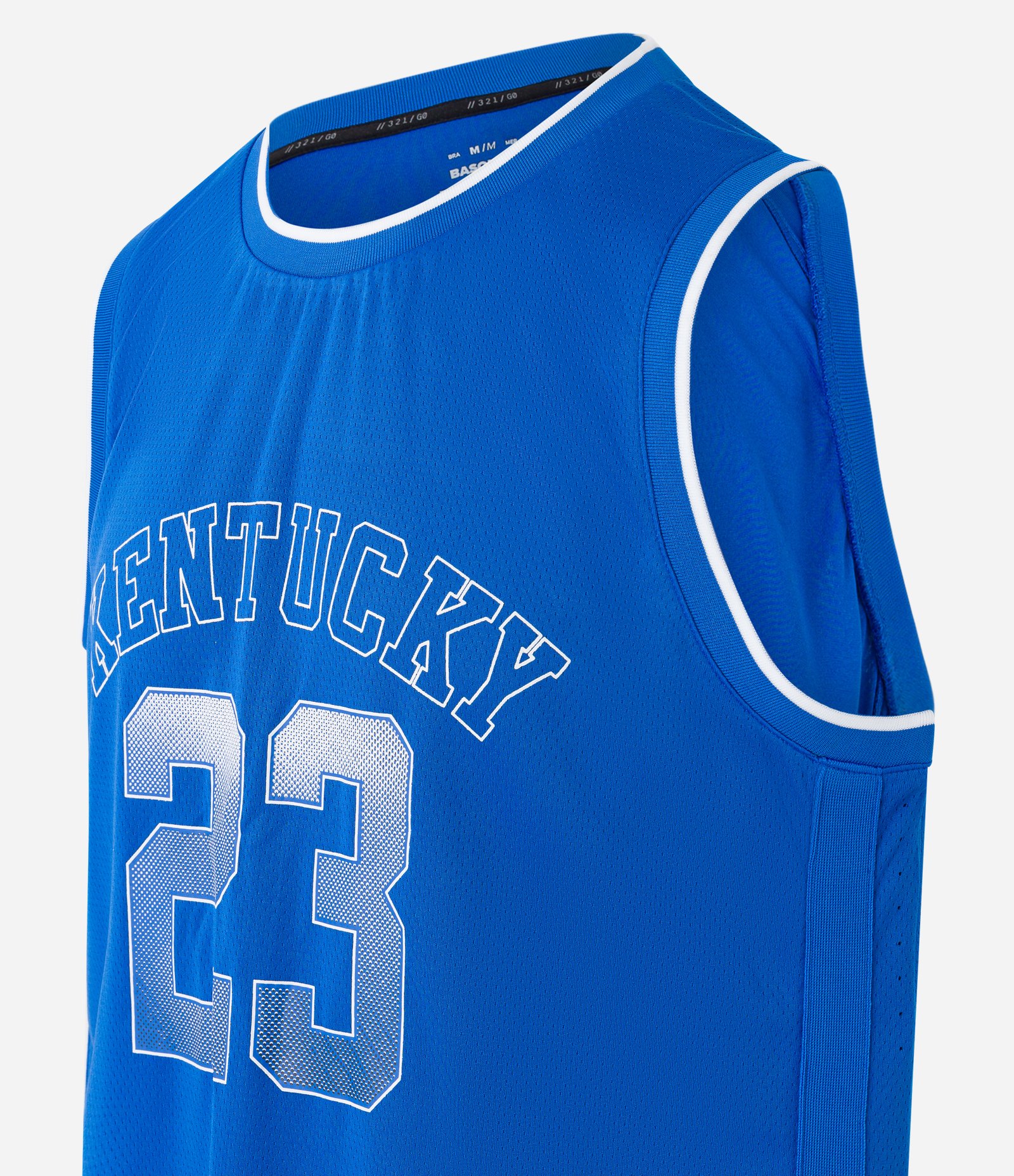 Regata Basquete Esportiva com Tecnologia Dry e Estampa Kentucky 23 Azul 8