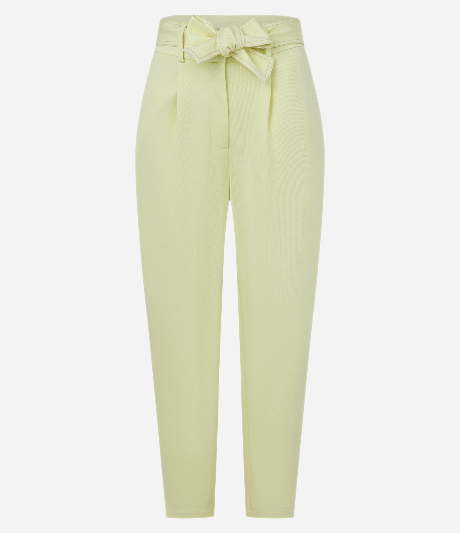 Calça Cenoura em Piquet com Faixa para Amarração 5
