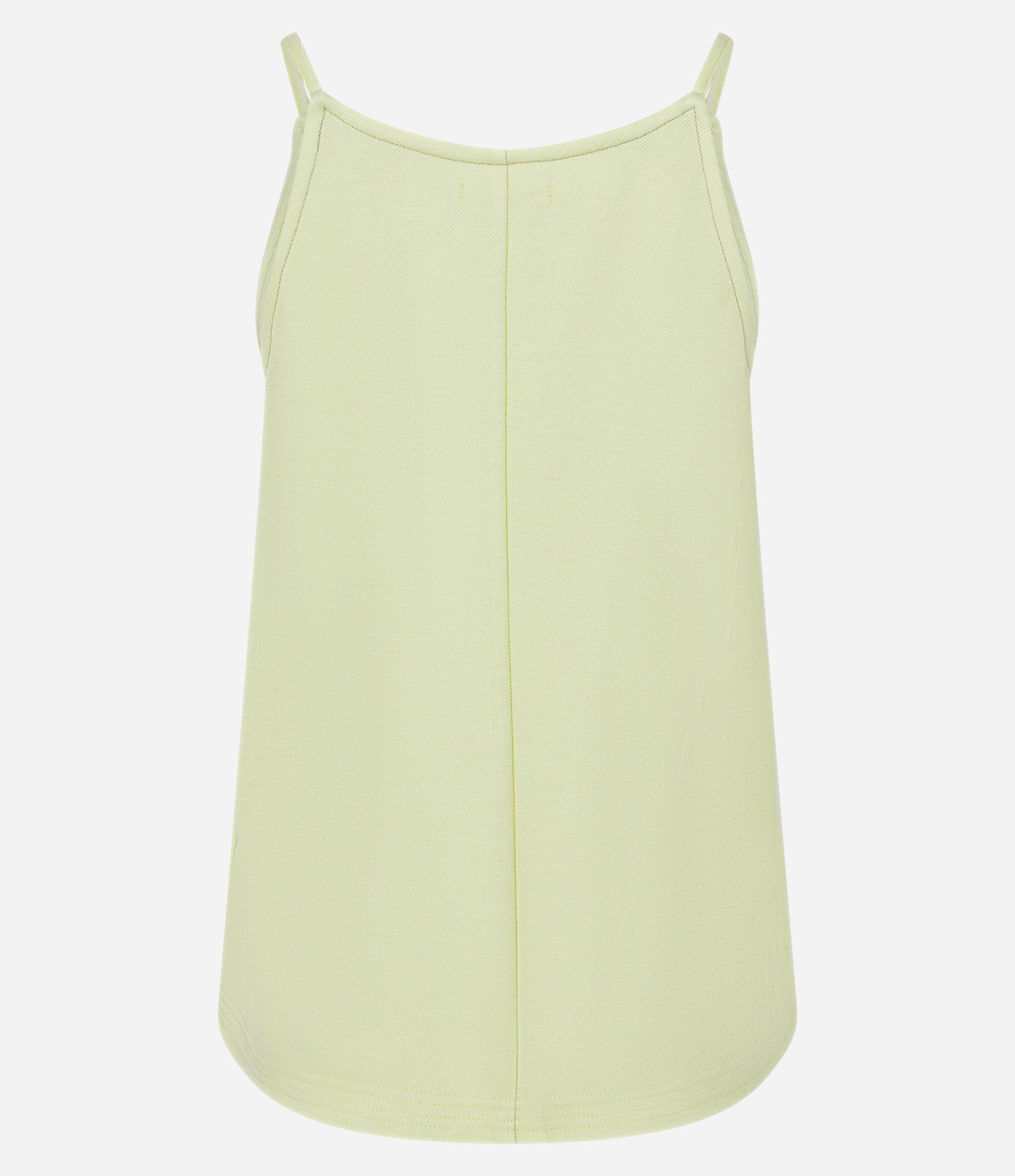 Blusa de Alça em Piquet com Gola Redonda Verde 3